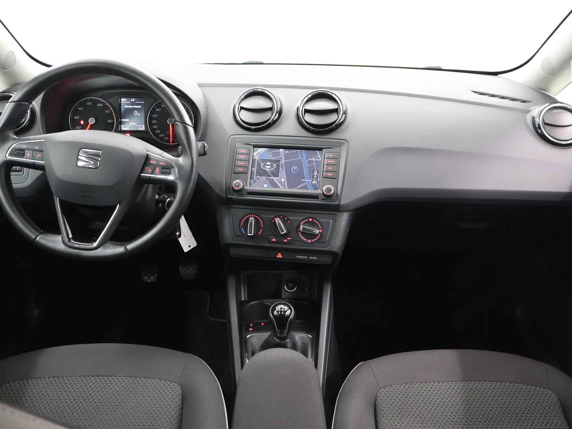 SEAT Ibiza 1.0 EcoTSI Style Connect | Navigatie | Airco | Bluetooth | Cruise control | Zwart dak (wrap) | - 9/36