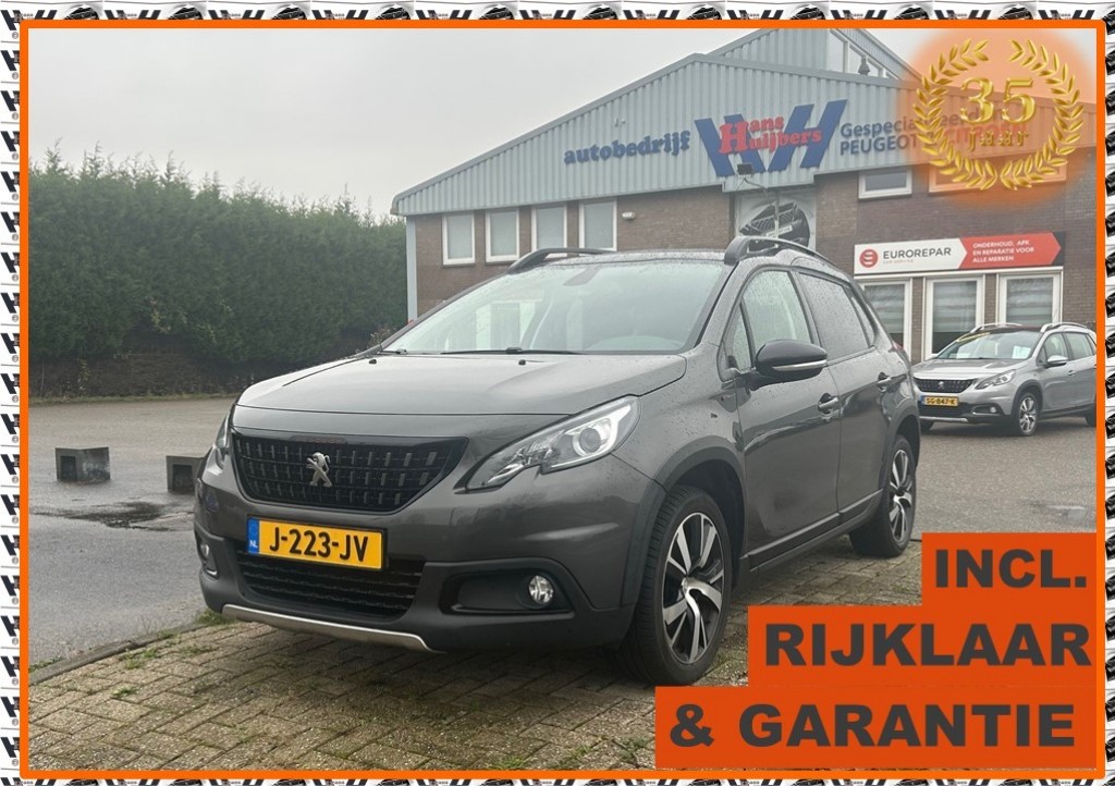 PEUGEOT 2008 GT-LINE 1.2-130PK EAT6 ATOMAAT - CLIMATE CONTROLE - NAVI - TREKH