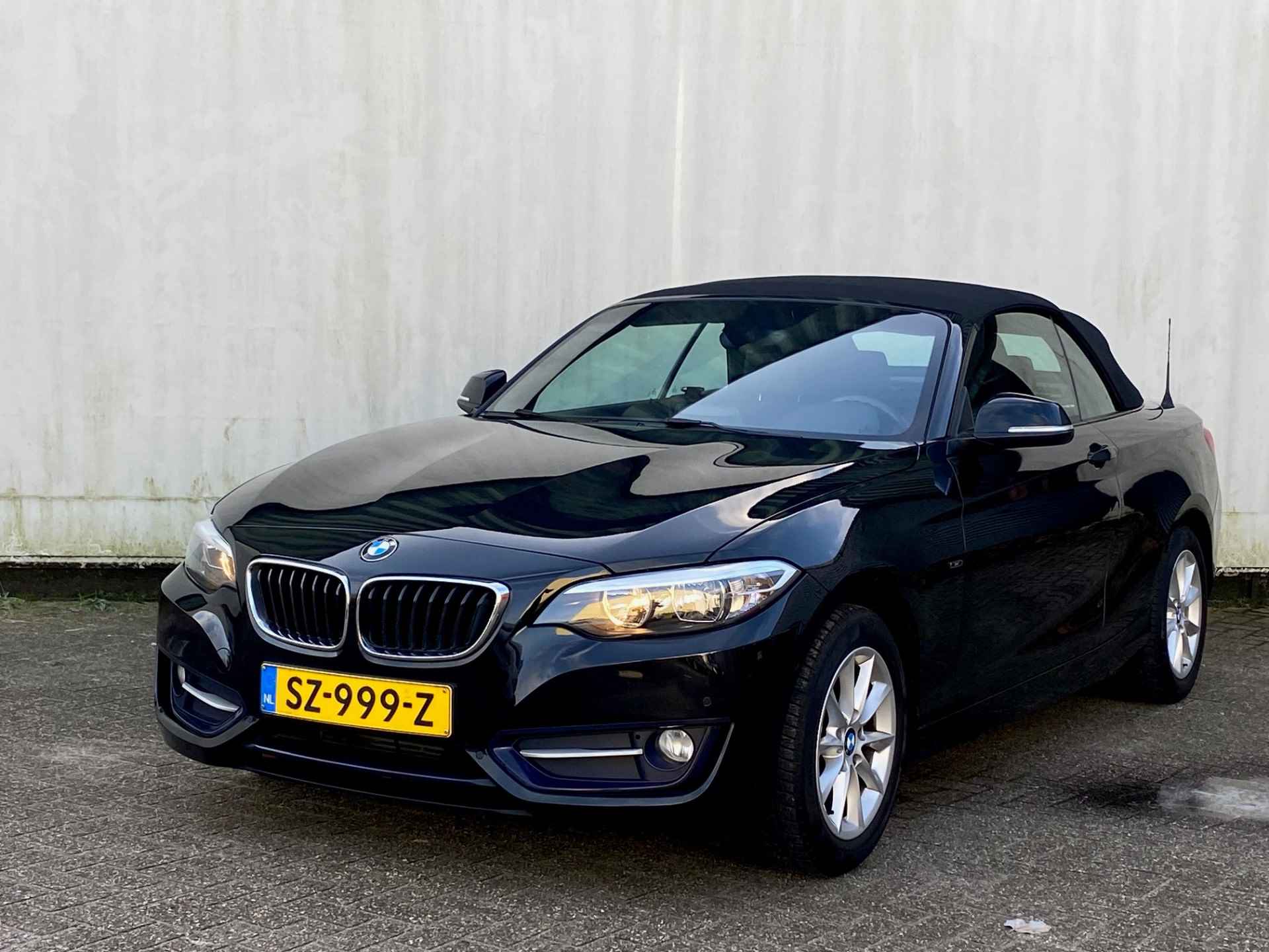 BMW 2 Serie Cabrio 218i Sportstln / Stl.vw. / incl. winterset - 8/26