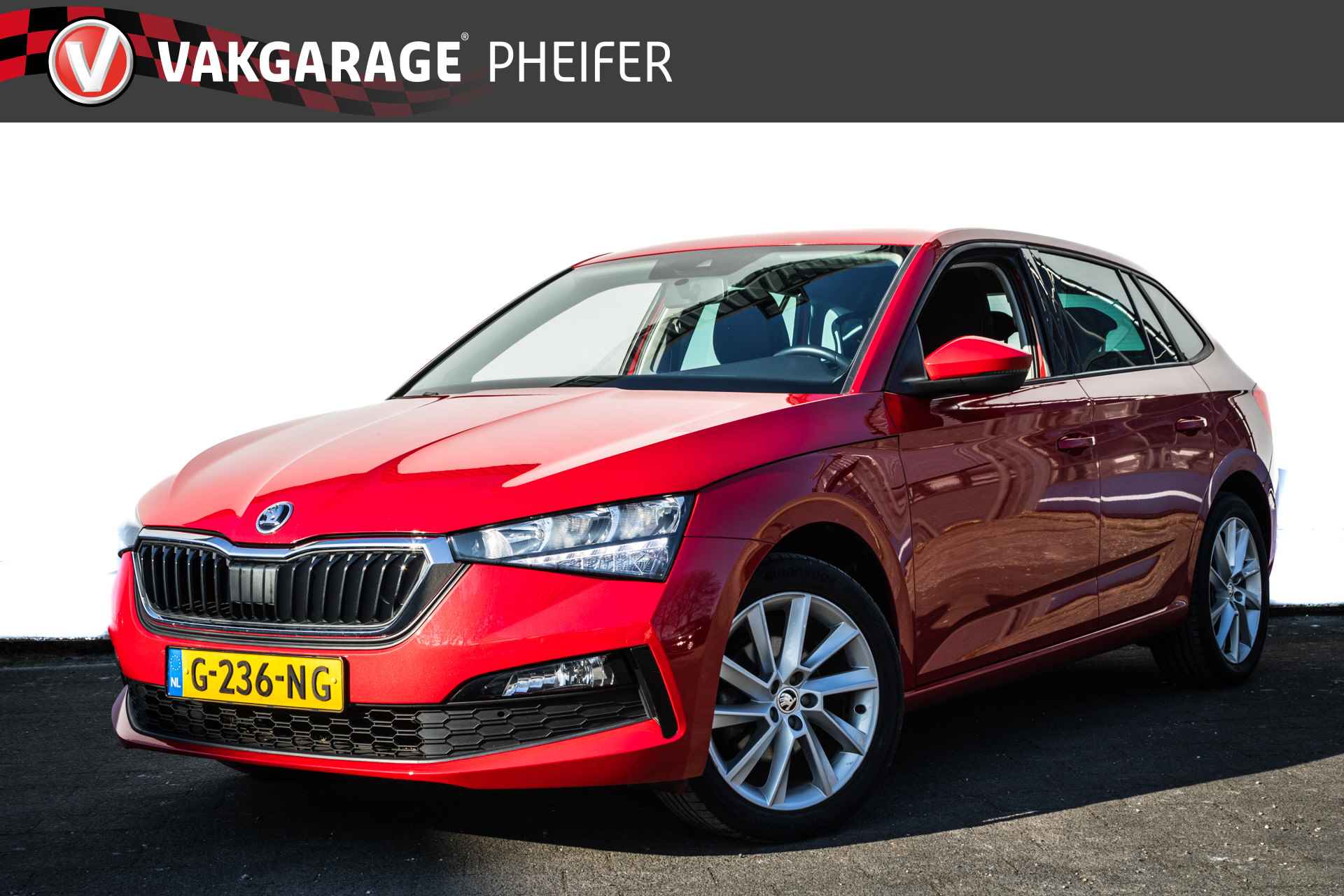 Škoda Scala 1.0 TSI 116pk Ambition Full led/ Carplay/ Navigatie apps/ Airco/ Cruise control/ 17" lmv/ Dab