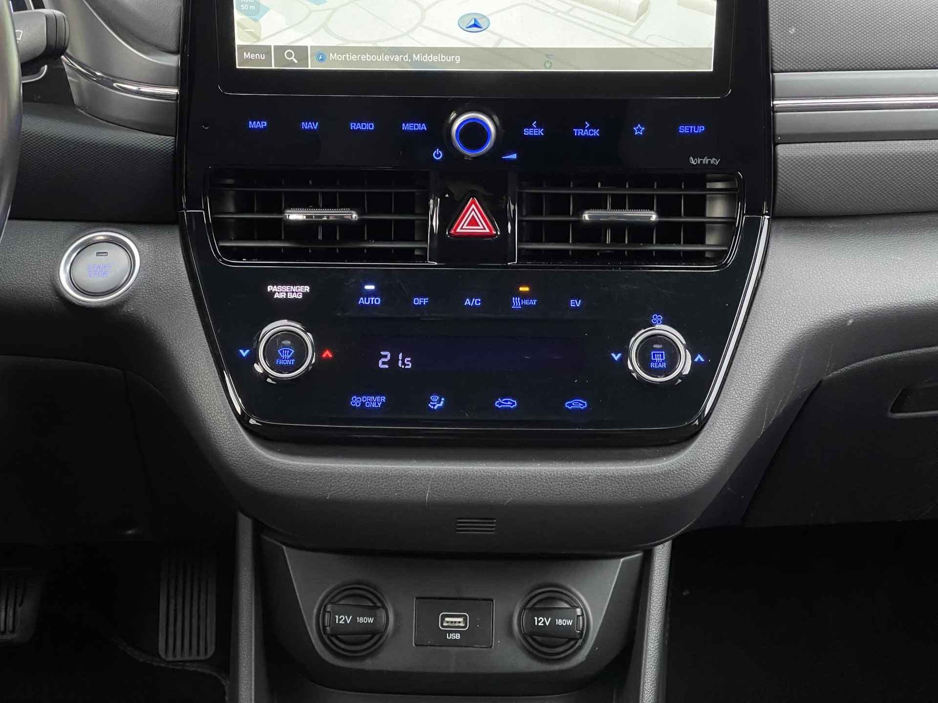 Hyundai IONIQ Comfort EV 38 kWh | Navigatie | Camera | Adapt. Cruise Control | Stoelverwarming | Apple Carplay/Android Auto | Rijklaarprijs! - 19/27