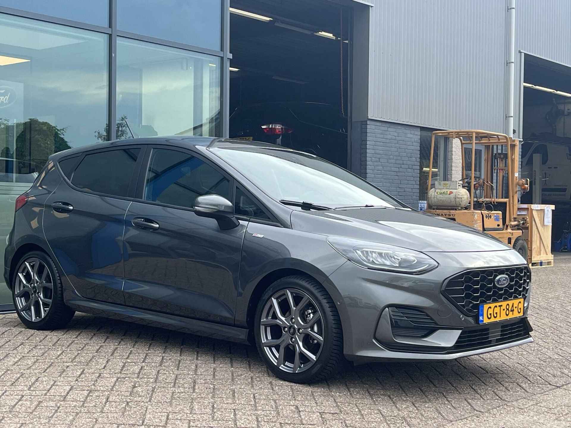 Ford Fiesta 1.0 EcoBoost ST-Line 100PK Winterpack Camera Adaptieve Cruise Climate Keyless Carplay-Navi Privacy Glass Full LED 17* Inch Velgen *Sportief* - 4/34