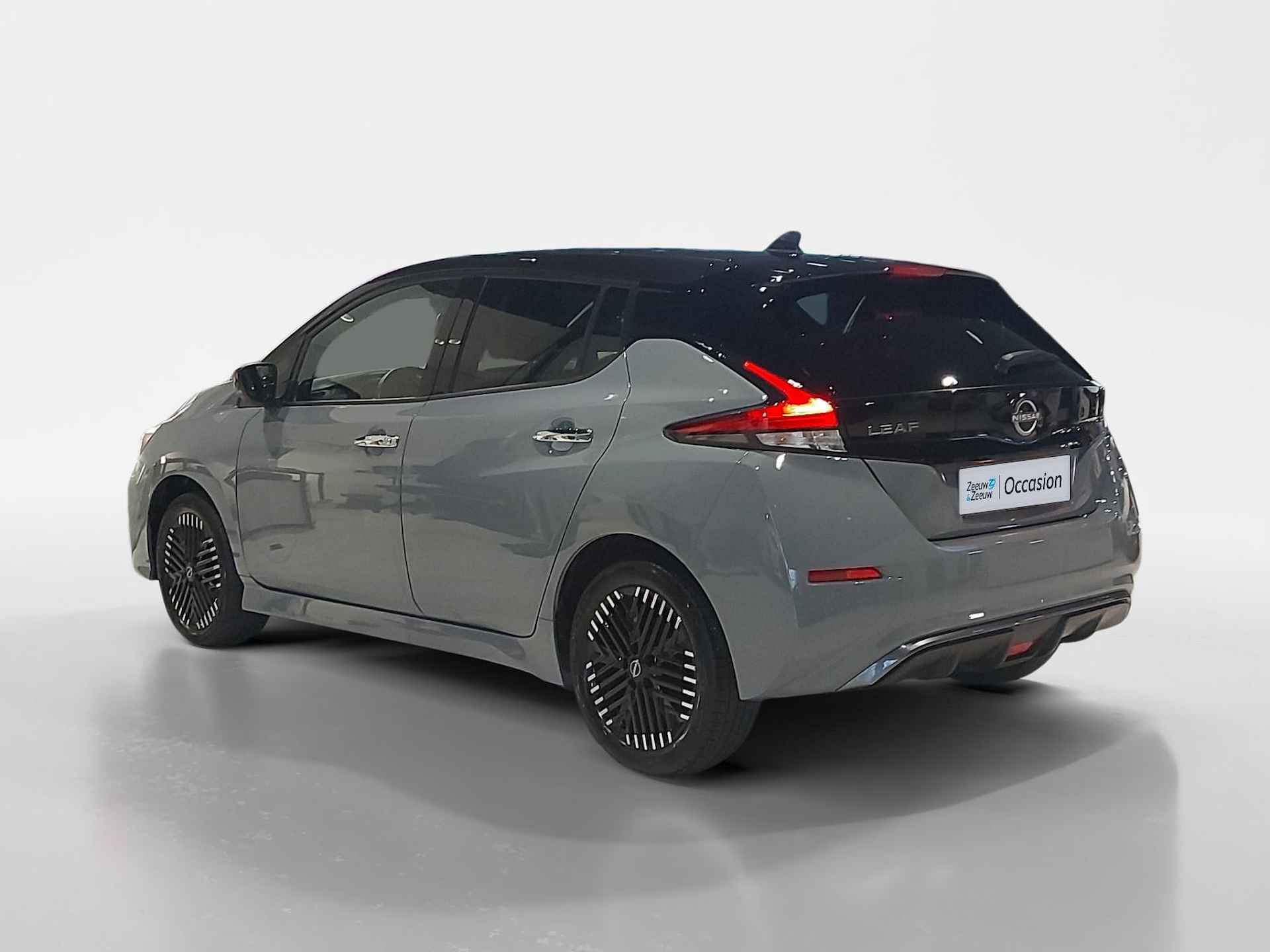 Nissan LEAF e+ N-Connecta 62 kWh | 360-Camera | Parkeersensoren | Dodehoek detectie | Stuur/Voorruitverwarming | Stoelverwarming voor + achter | Navigatie | Apple Carplay/Android auto | Adaptie cruise control | Dealer onderhouden | 8 jaar garantie op accu pakket | - 2/45