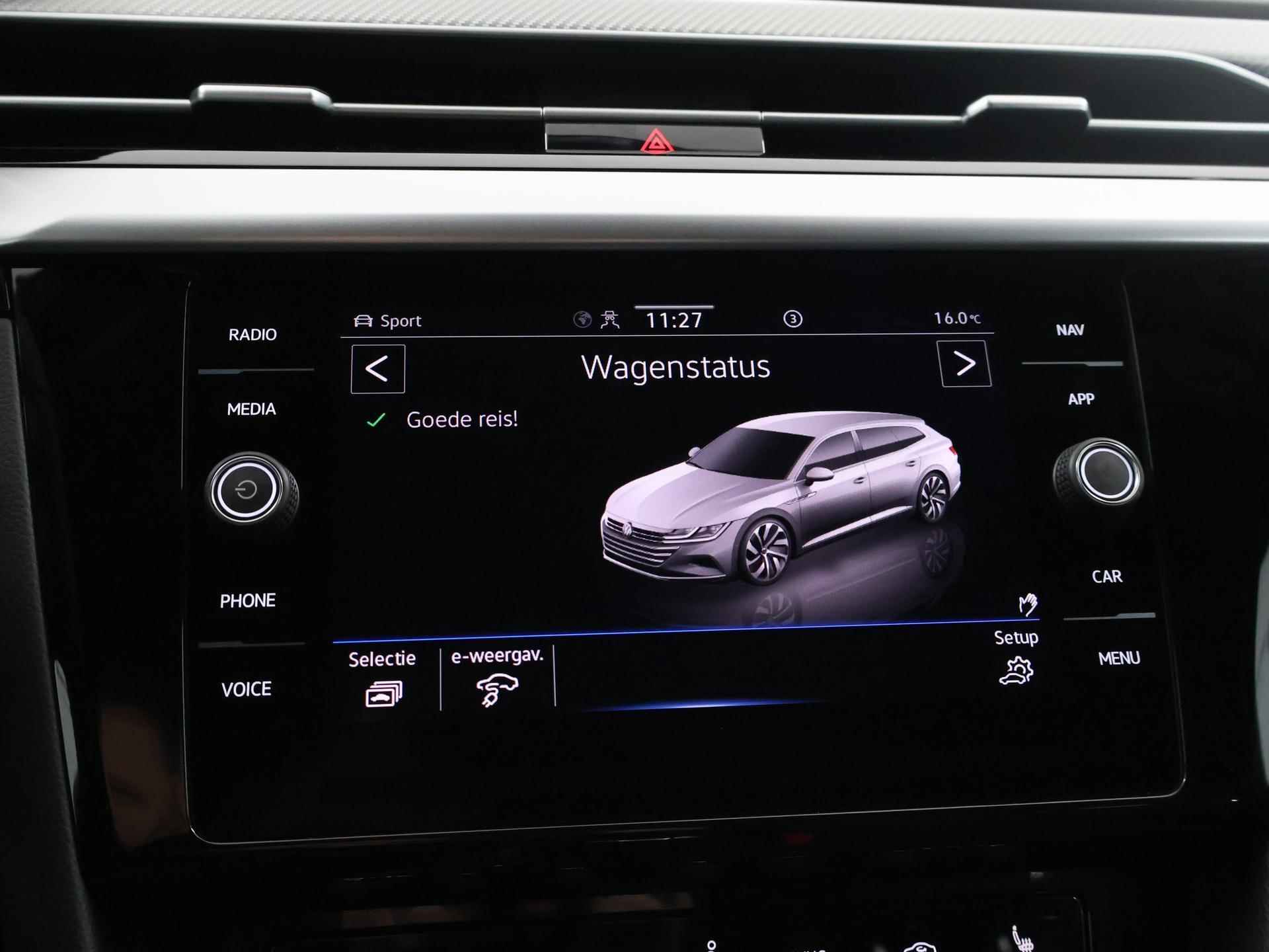 Volkswagen Arteon Shooting Brake 1.4 TSI eHybrid R-Line Business+ | Elektr. Trekhaak | Virtual Cockpit | Navigatie |  Pakeercamera | Keyless go | Stoelverwarming | Carplay | Elktr. Achterklep | - 21/46