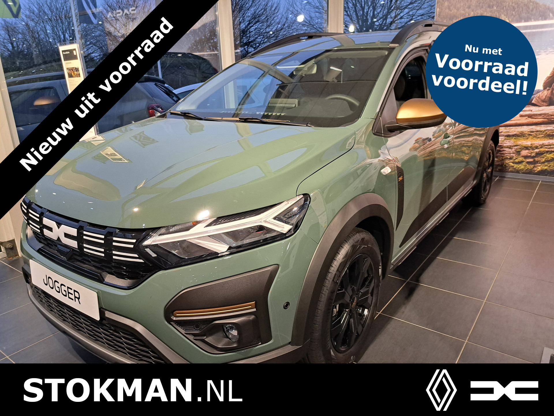 Dacia Jogger 1.0 TCe 100 ECO-G Extreme 5p. | NAvigatie | Dode Hoek melding | Camera | Handsfree card | UIT VOORRAAD LEVERBAAR ! |