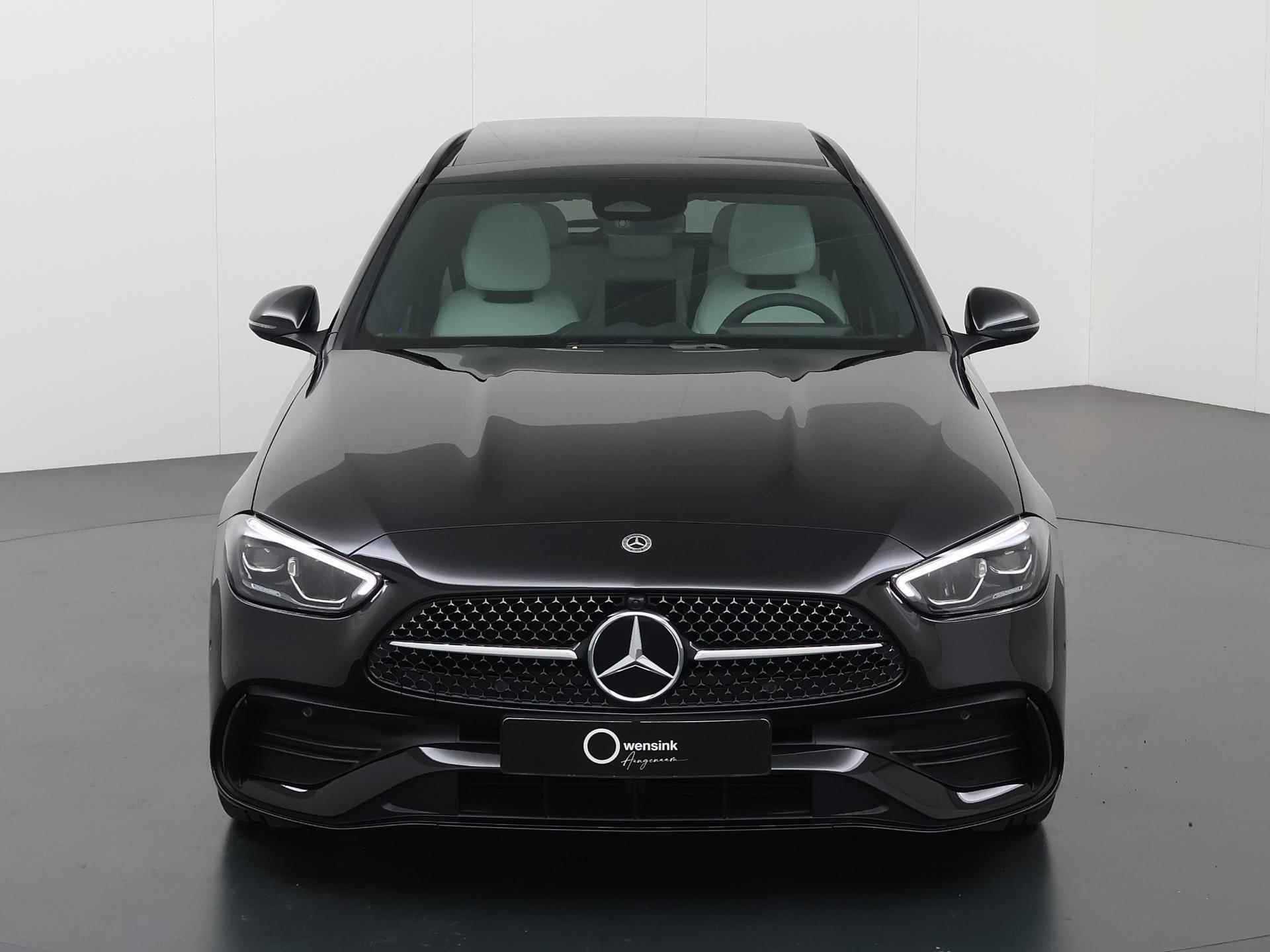 Mercedes-Benz C-klasse Estate 180 AMG Line | Panoramadak | Nightpakket incl 19'' | memory pakket | achteruitrijcamera | Led-koplampen | Nevagrijs interieur - 5/44