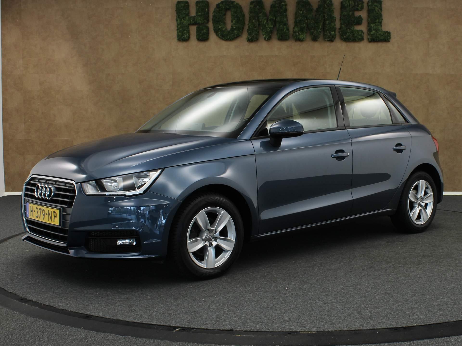 Audi A1 Sportback 1.0 TFSI Design Pro Line Plus PANORAMODAK - AIRCO AUTOMATISCH - CRUISE CONTROL - LEDEREN STUUR/VERSNELLINGSPOOK - 15" LICHT METALEN VELGEN  - PARKEERSENSOREN ACHTER - MISTLAMPEN VOOR