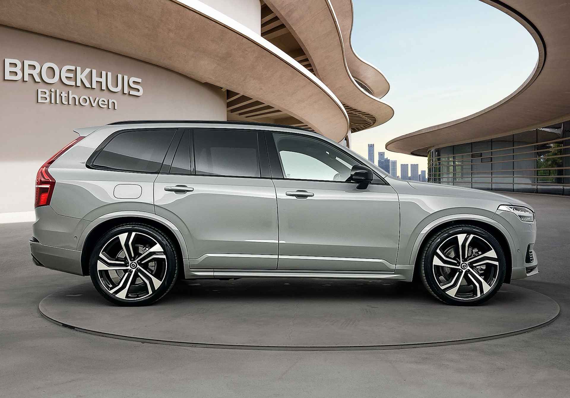 Volvo XC90 T8 Plug-in hybrid AWD 455pk Ultra Dark | Luchtvering | Bowers&Wilkins | Trekhaak | 360 Camera | Pilot Assist | Schuifdak | 22"LM - 8/34