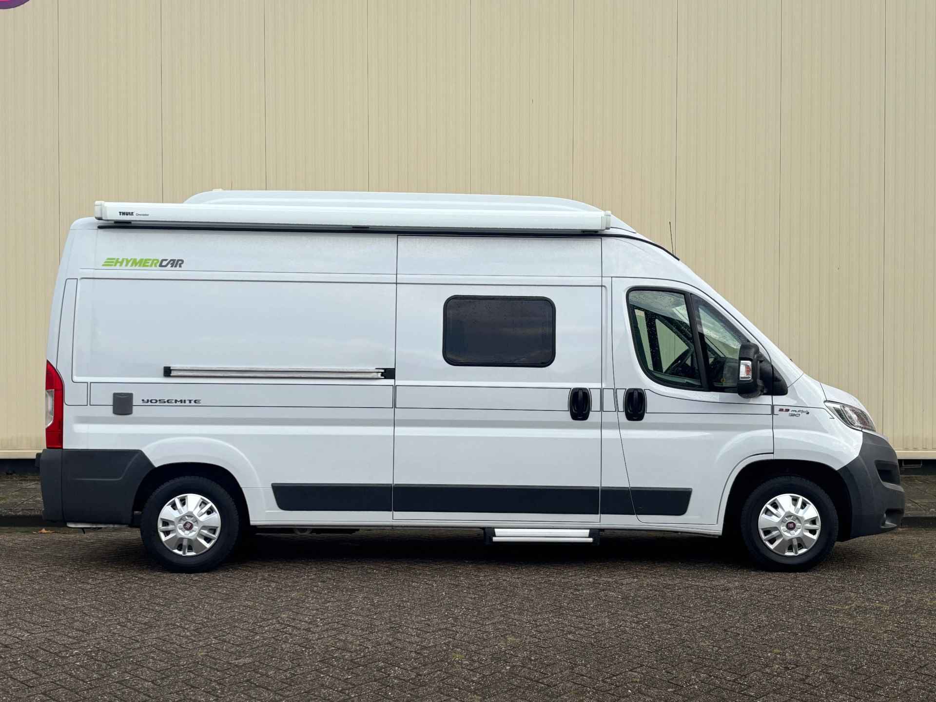 Fiat Hymer YOSEMITE BWJ 10-2018 | 2.2JTD 131PK | 4 SLAAPPLAATSEN | LENGTEBEDDEN | AIRCO | CAMERA | CRUISE | NAVI - 4/19