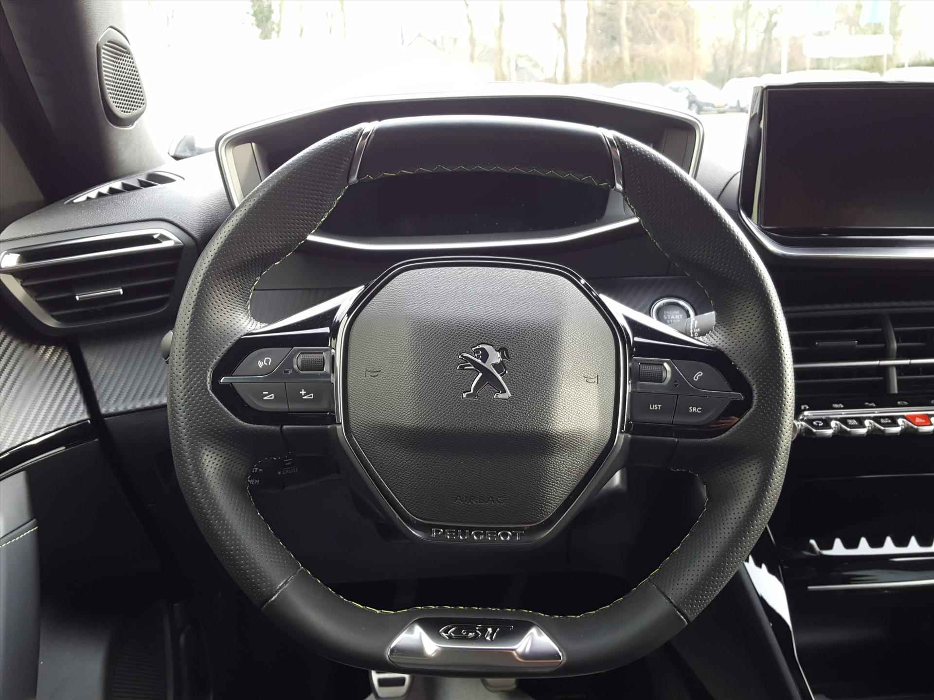 Peugeot 2008 GT 1.2PT-130pk 6-bak Navigatie 3D-cockpit | Cruise & Climate control | Achteruitrijcamera | KEYLESS | 4Sbanden 17inch LM-velgen | Bluetooth carkit - 15/52