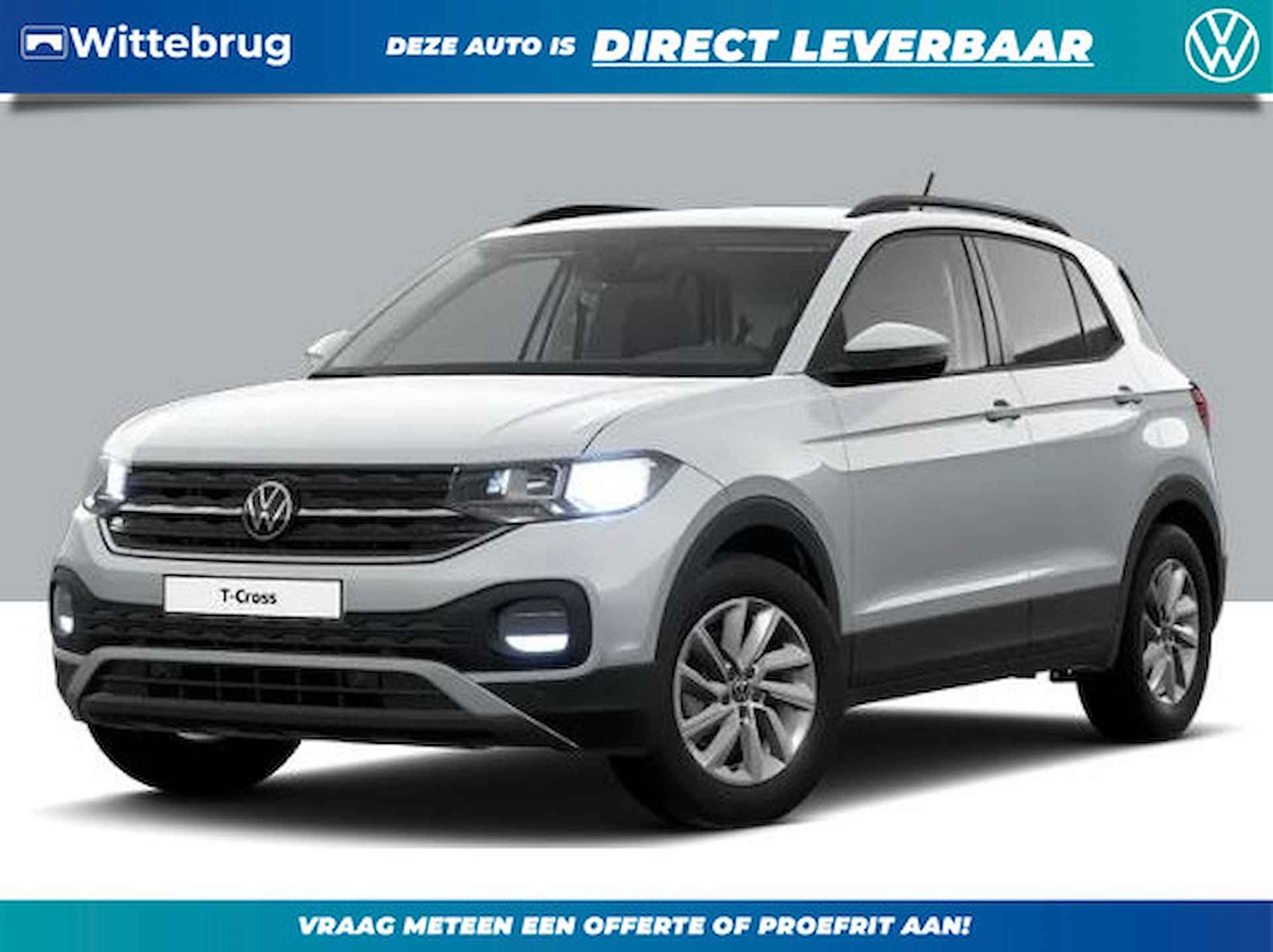 Volkswagen T-Cross 1.0 TSI Life !!!Profiteer ook van 2.000 EURO inruilpremie!!! - 1/13