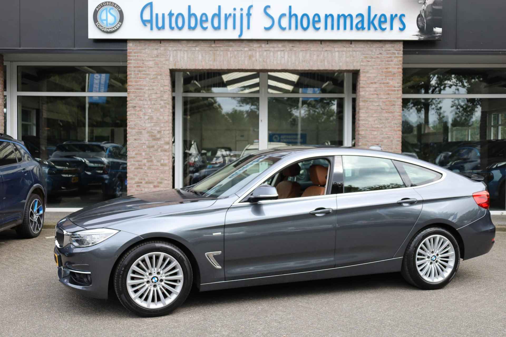 BMW 3-serie Gran Turismo 328i High Executive AUTOMAAT LEDER NAVI CAMERA BT 2xPDC STOELVERWARMING 18"LMV WEGKLAPBARE TREKHAAK - 36/48