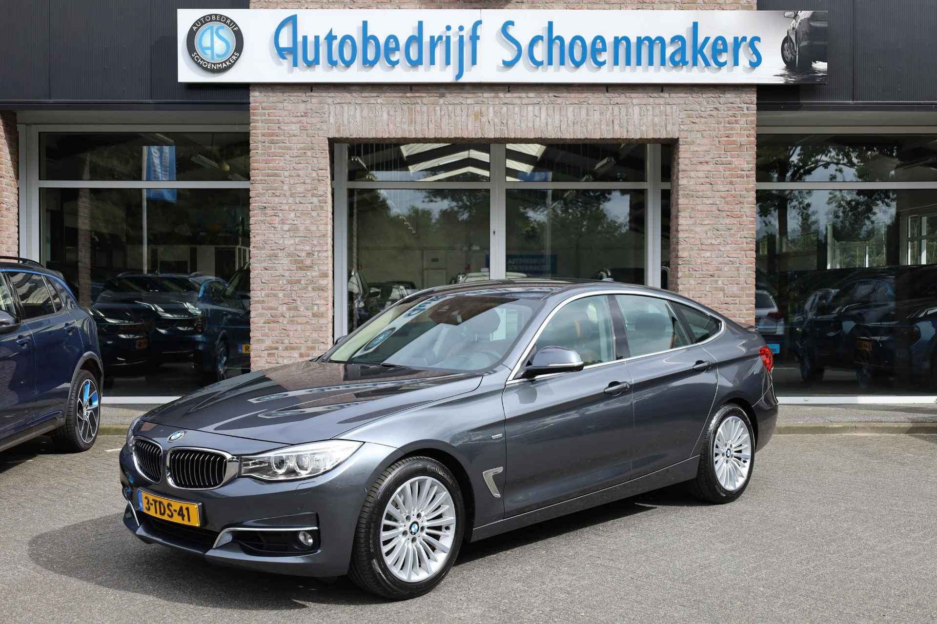 BMW 3-serie Gran Turismo 328i High Executive AUTOMAAT LEDER NAVI CAMERA BT 2xPDC STOELVERWARMING 18"LMV WEGKLAPBARE TREKHAAK - 37/48