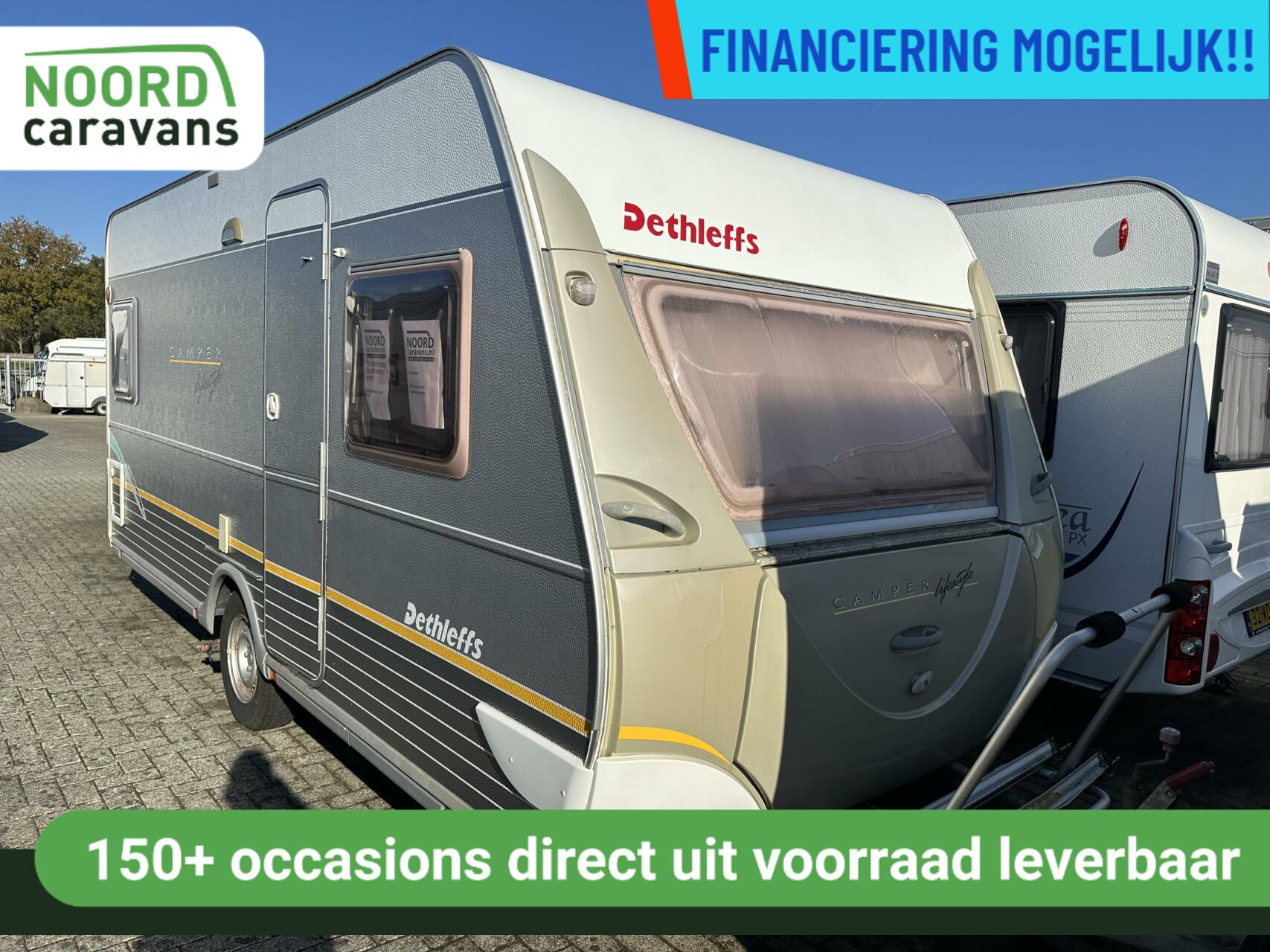 DETHLEFFS CAMPER LIFESTYLE 450 FRANSBED + VOORTENT + MOVER