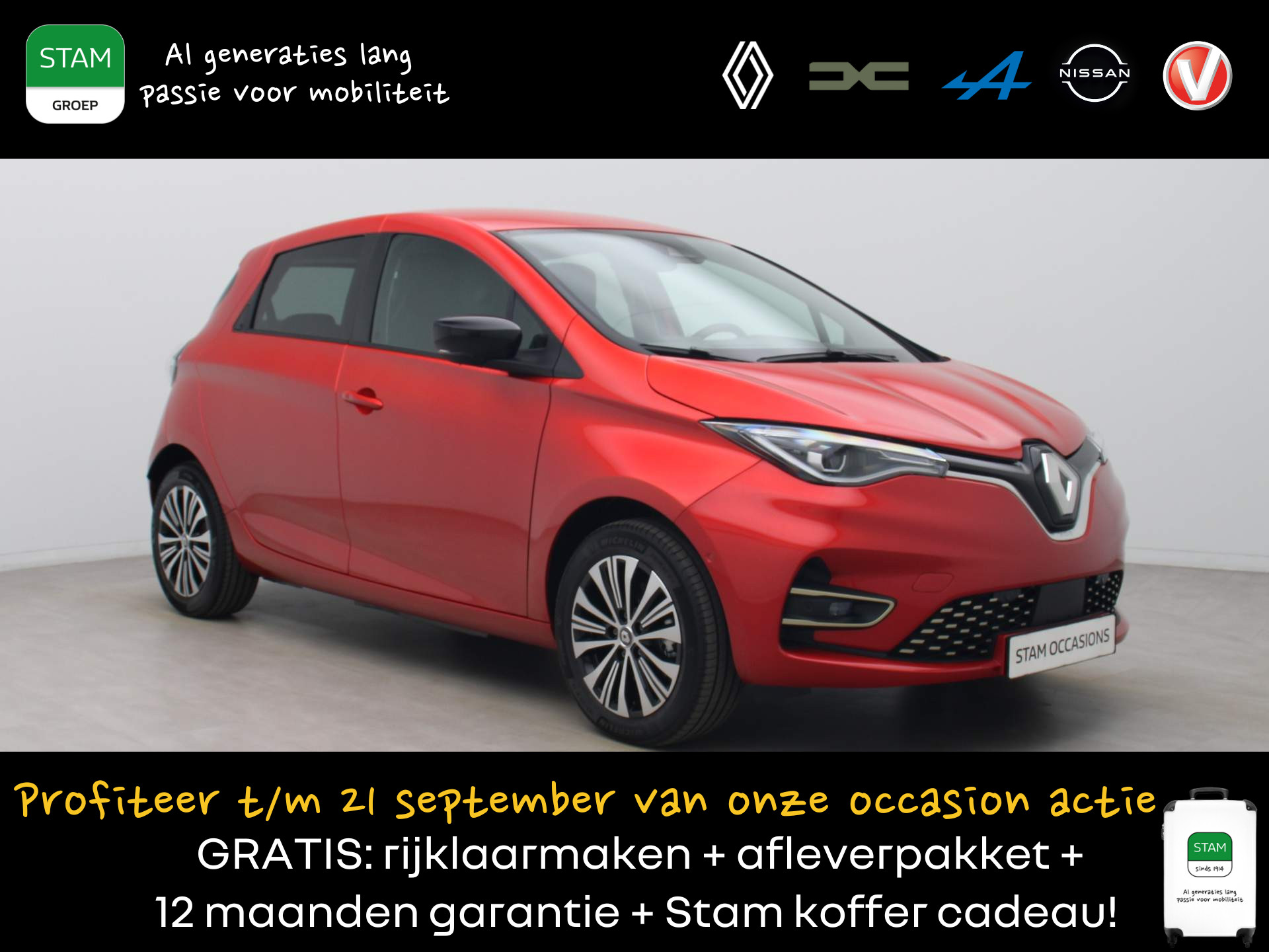 Renault ZOE R135 Iconic 52 kWh Camera | Climate | Cruise | Navi