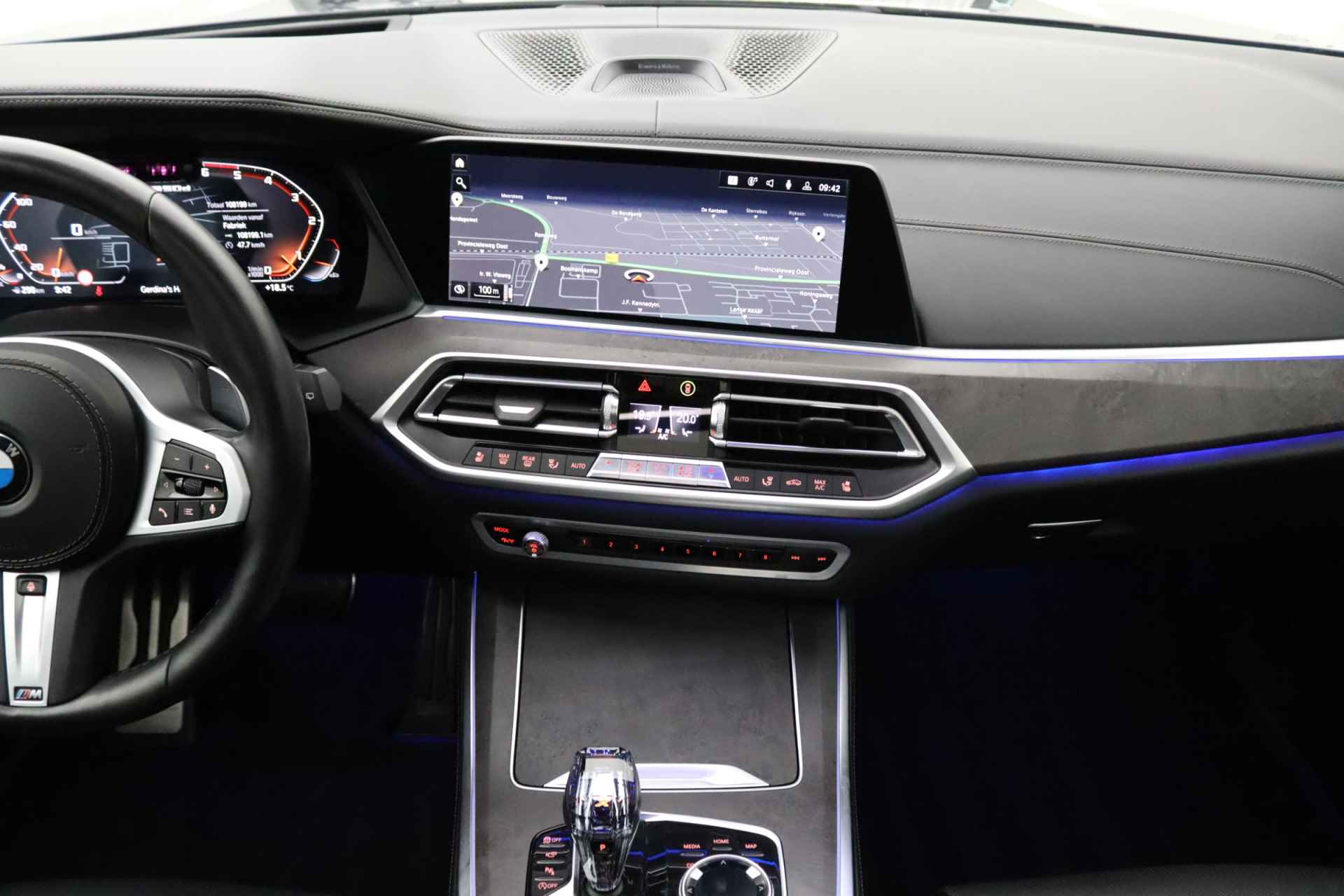 BMW X5 M50d High Executive | M sport | 7-persoons | Luchtvering | Bowers & Wilkins | Trekhaak - 13/35