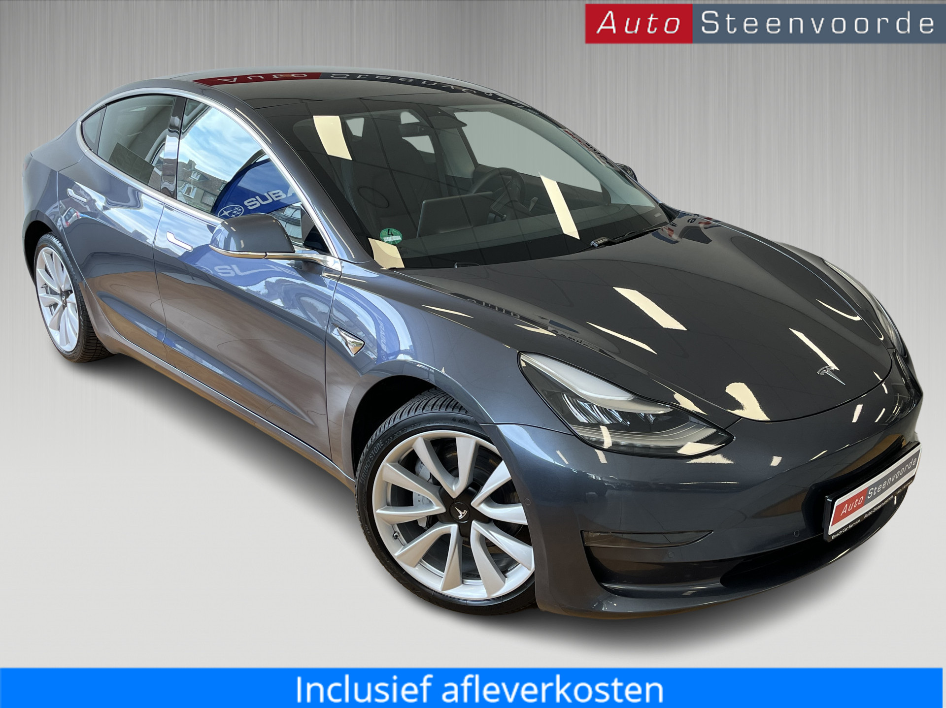 Tesla Model 3 Long Range Dual Motor I TREKHAAK Fabrieksaf | 19" | bij viaBOVAG.nl