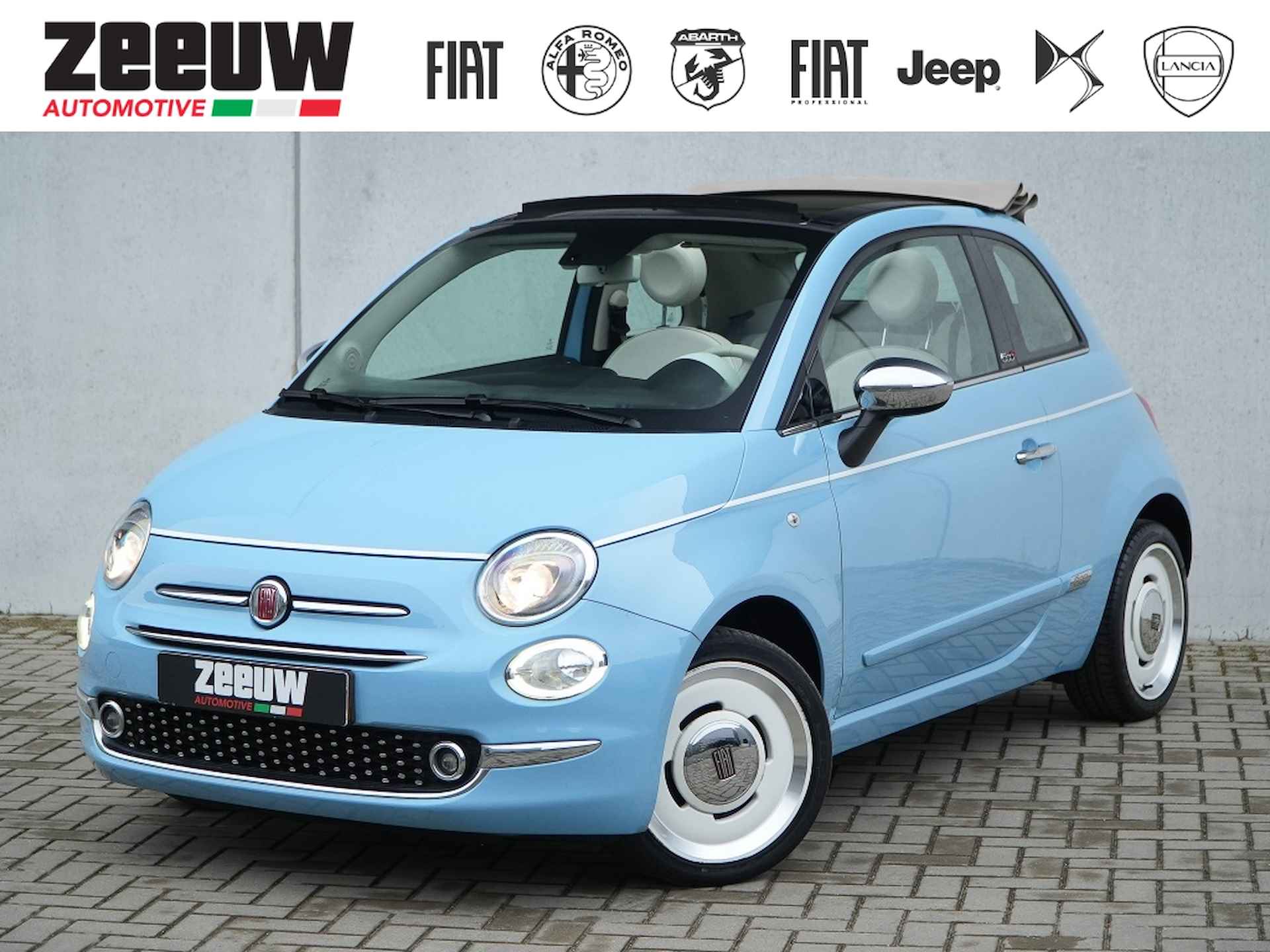 Fiat 500 C TwinAir Turbo Spiaggina 58 | Navi | Carplay | 1ste Eigenaar