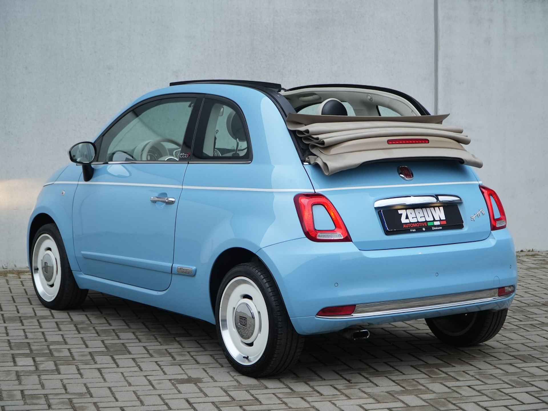 Fiat 500 C TwinAir Turbo Spiaggina 58 | Navi | Carplay | 1ste Eigenaar - 16/34