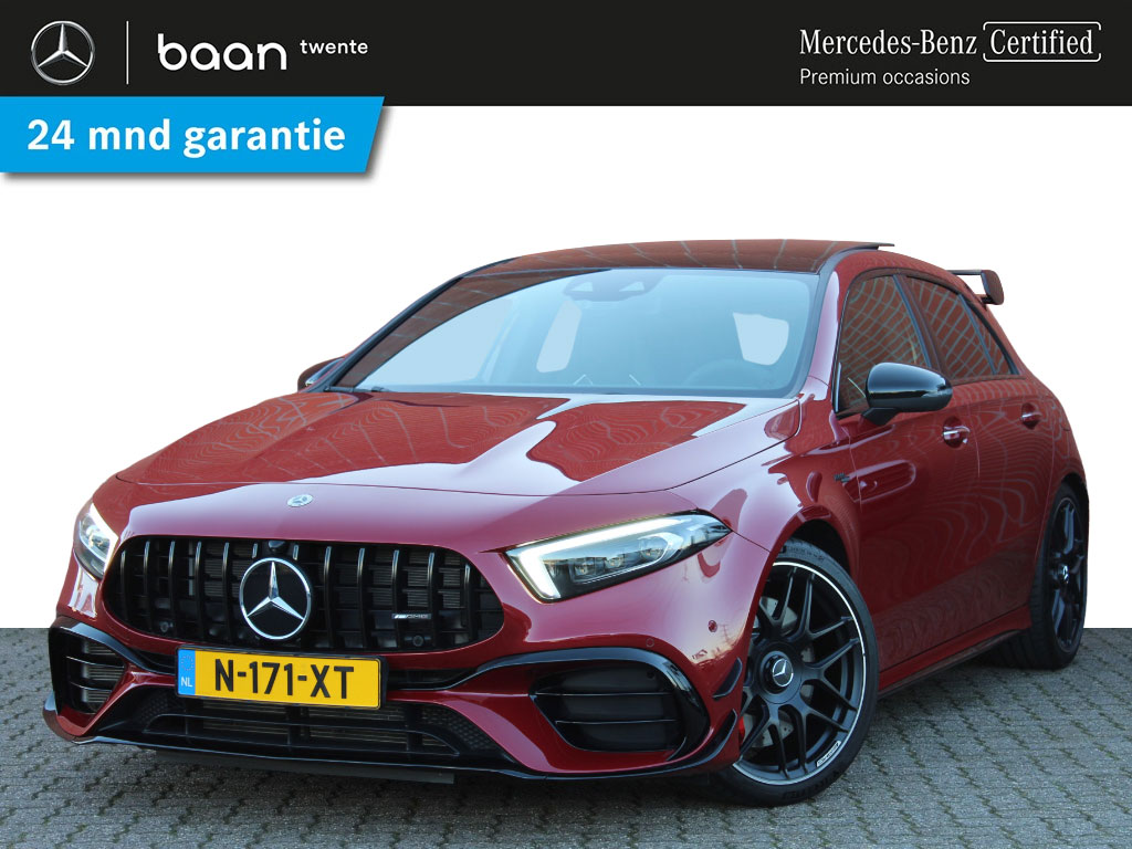 Mercedes-Benz A-Klasse A 45 s AMG 4-Matic+ Premium Plus | Panoramadak | Burmester | 360° Camera bij viaBOVAG.nl