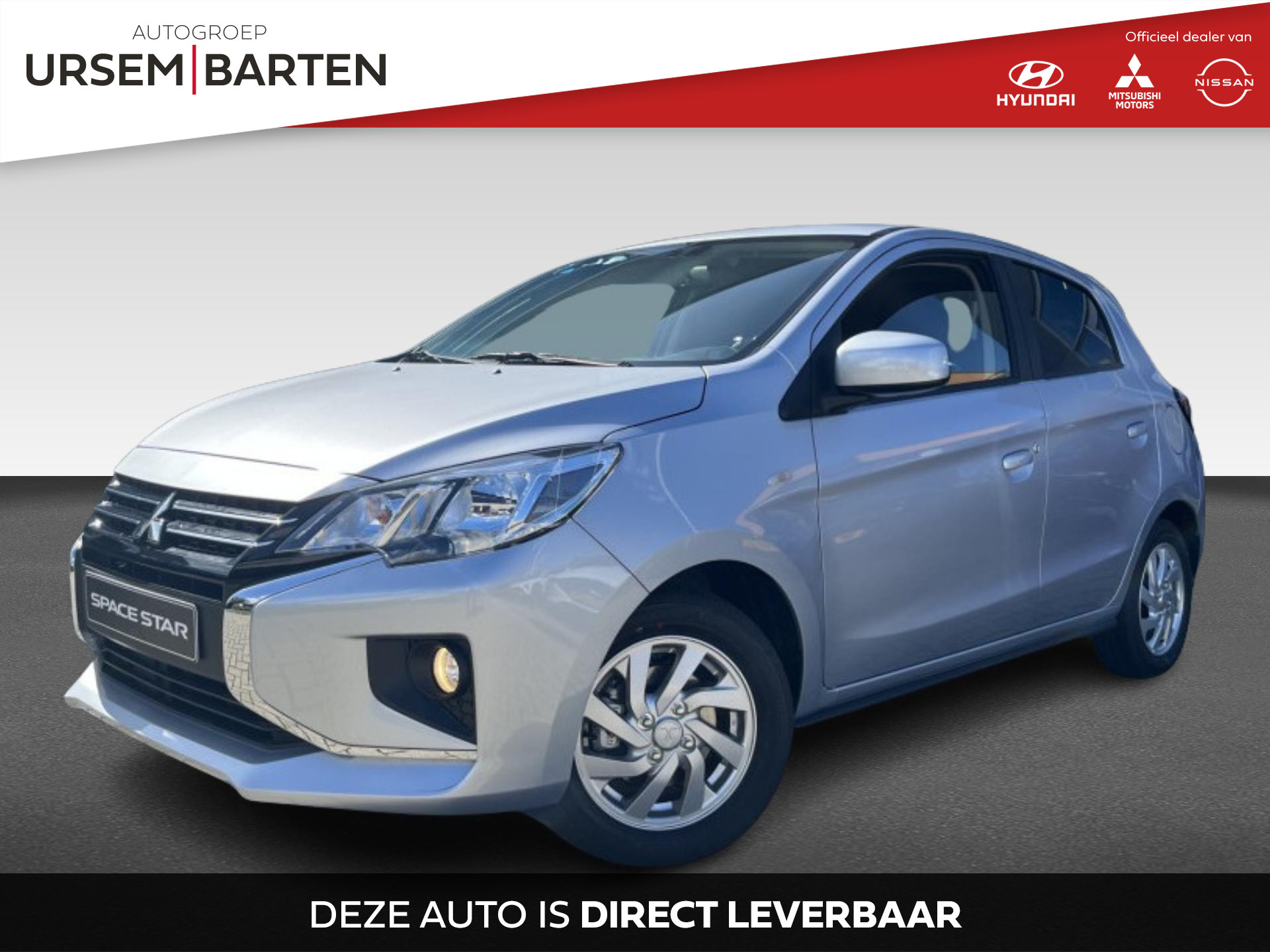 Mitsubishi Space Star 1.2 Dynamic | VAN € 21.090,00 VOOR € 18.630,-