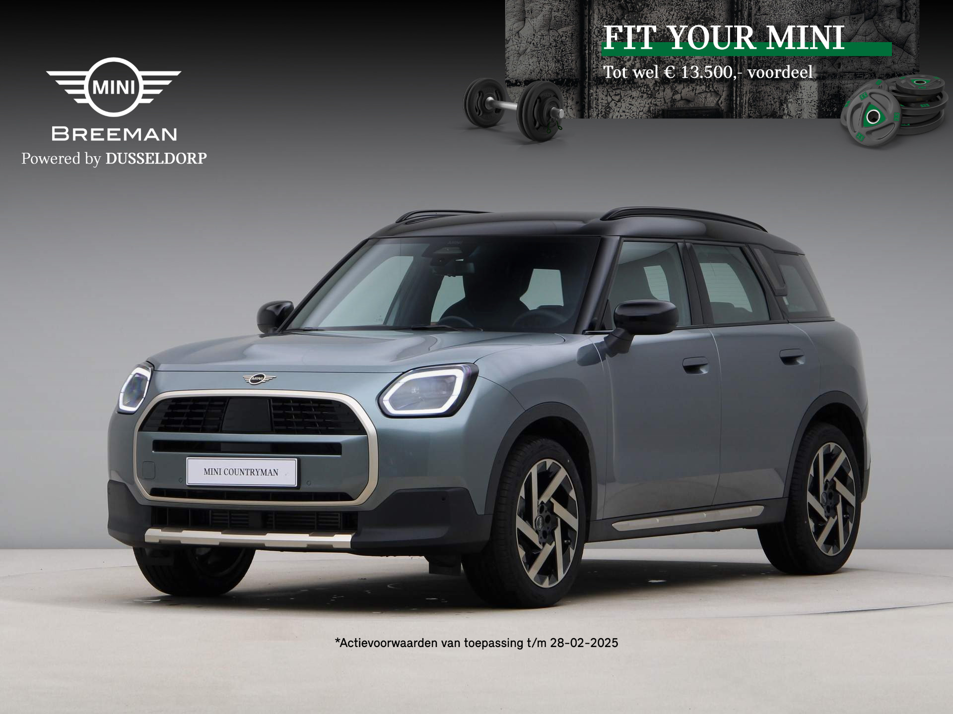 MINI Countryman C Favoured Pakket S PRIVATE LEASE EUR 739,- (48 mnd/10.000 km)