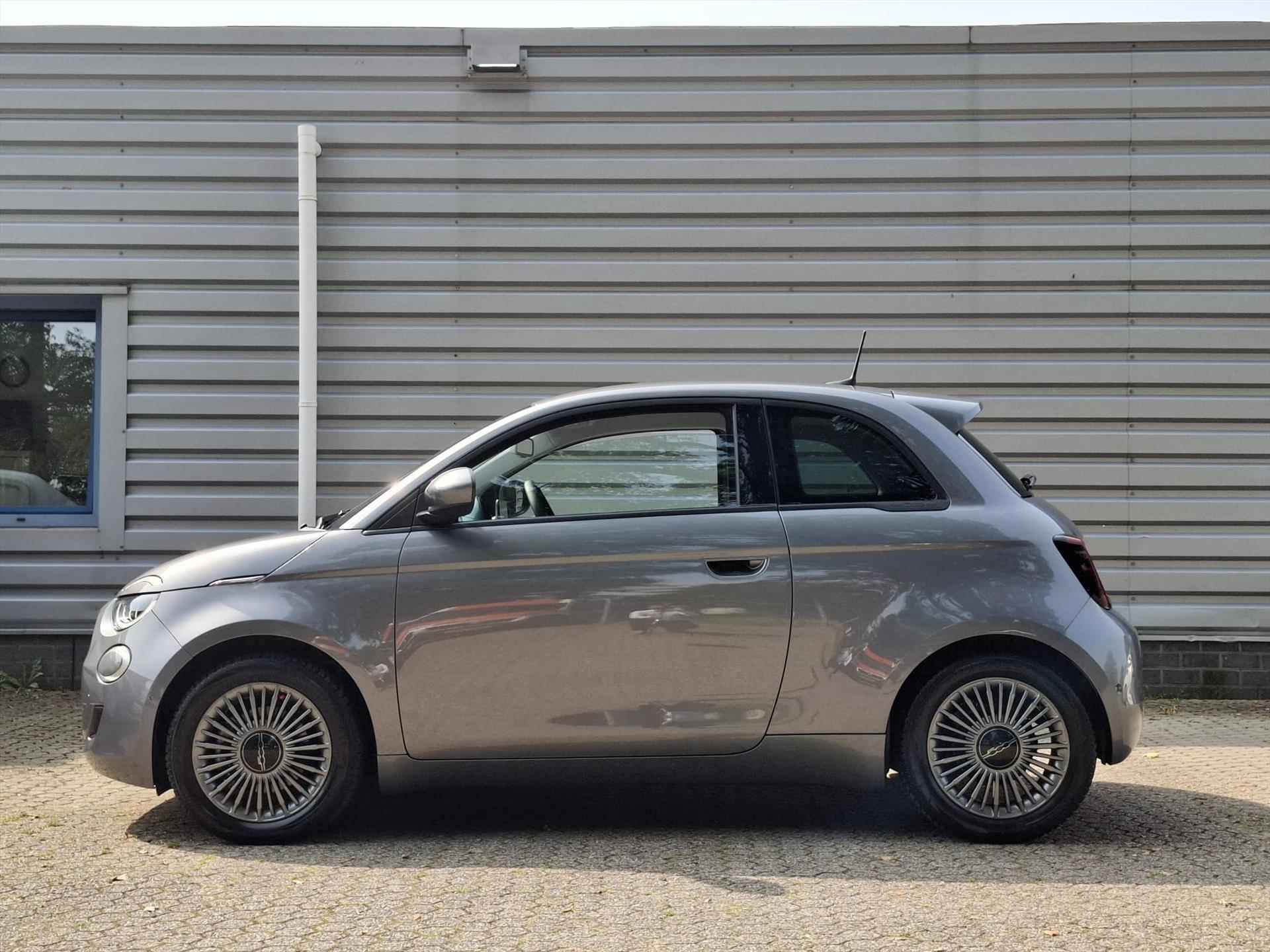 Fiat 500e 42kWh 118pk Icon | Carplay | Airco | Velgen - 4/27