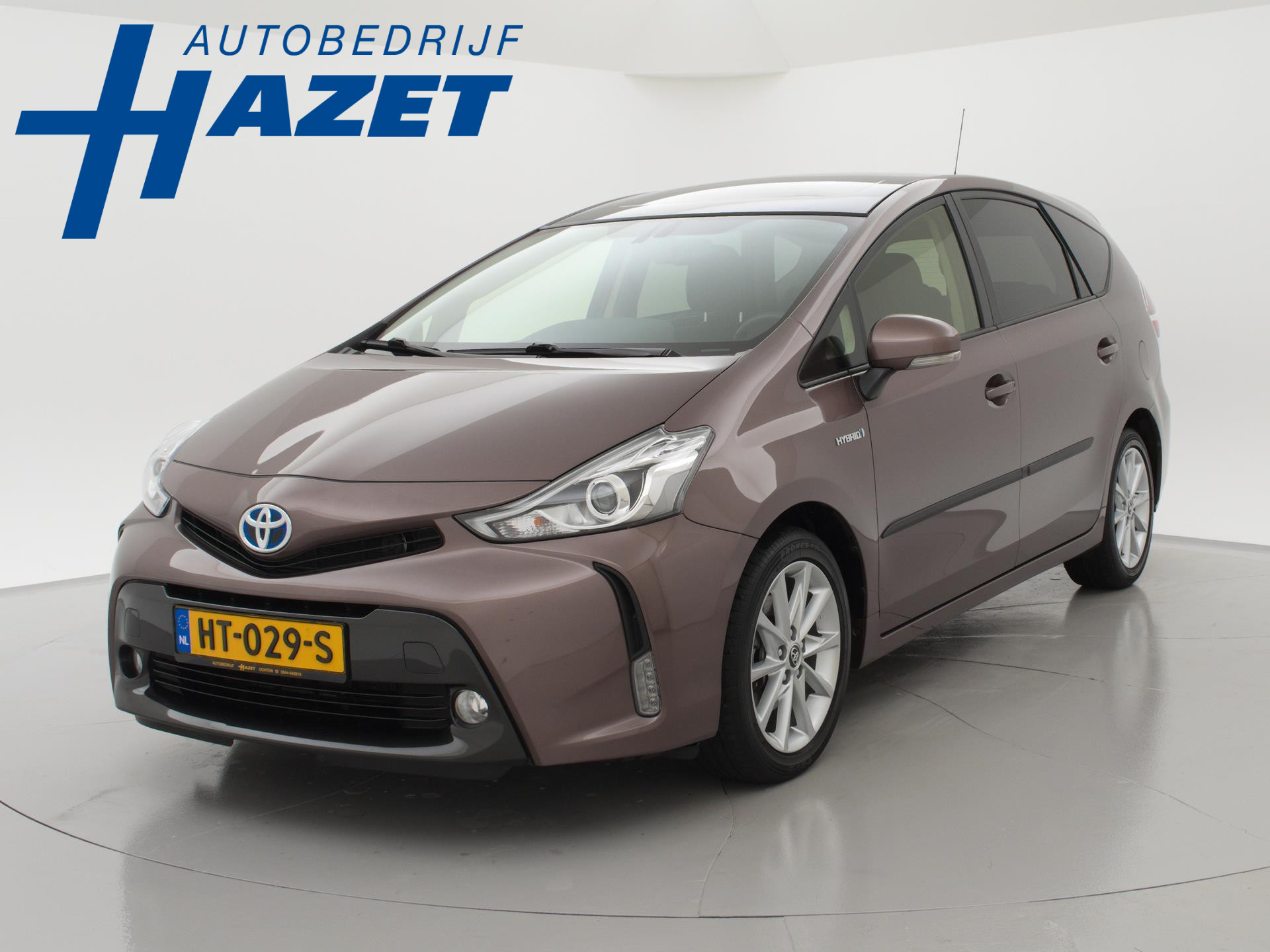 Toyota Prius Wagon 1.8 7-PERSOONS Toyota Prius + WAGON 1.8 7-PERSOONS + PANORAMA / NAVIGATIE / LED bij viaBOVAG.nl
