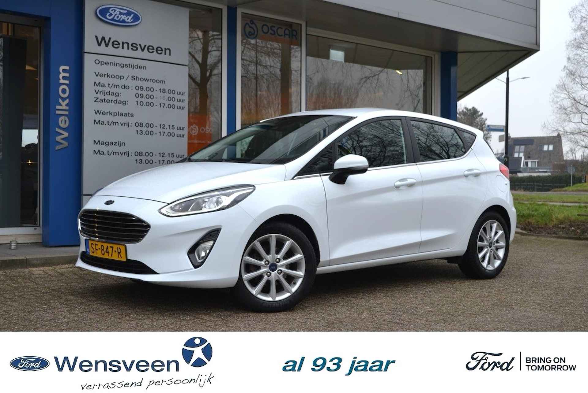 Ford Fiesta 1.0T 100pk ECOBOOST Titanium 5-deurs | navigatie, B&O