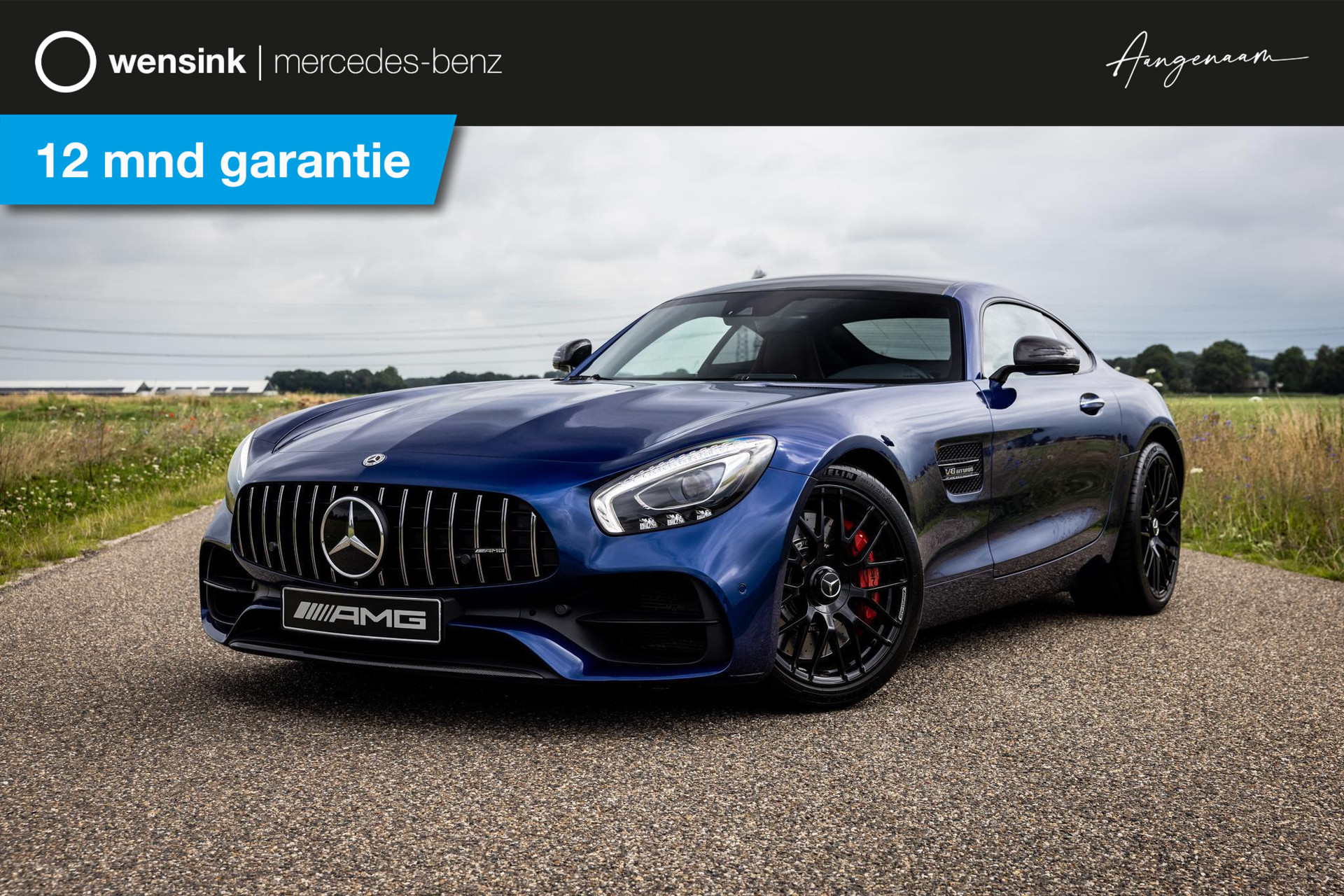 Mercedes-Benz AMG GT 4.0 S | Facelift | 1e Eigenaar | Volledig dealer onderhouden | 522pk | Stoelen + geheugen | Panodak | Burmester | Sfeerverlichting | Performance Sportstoelen |