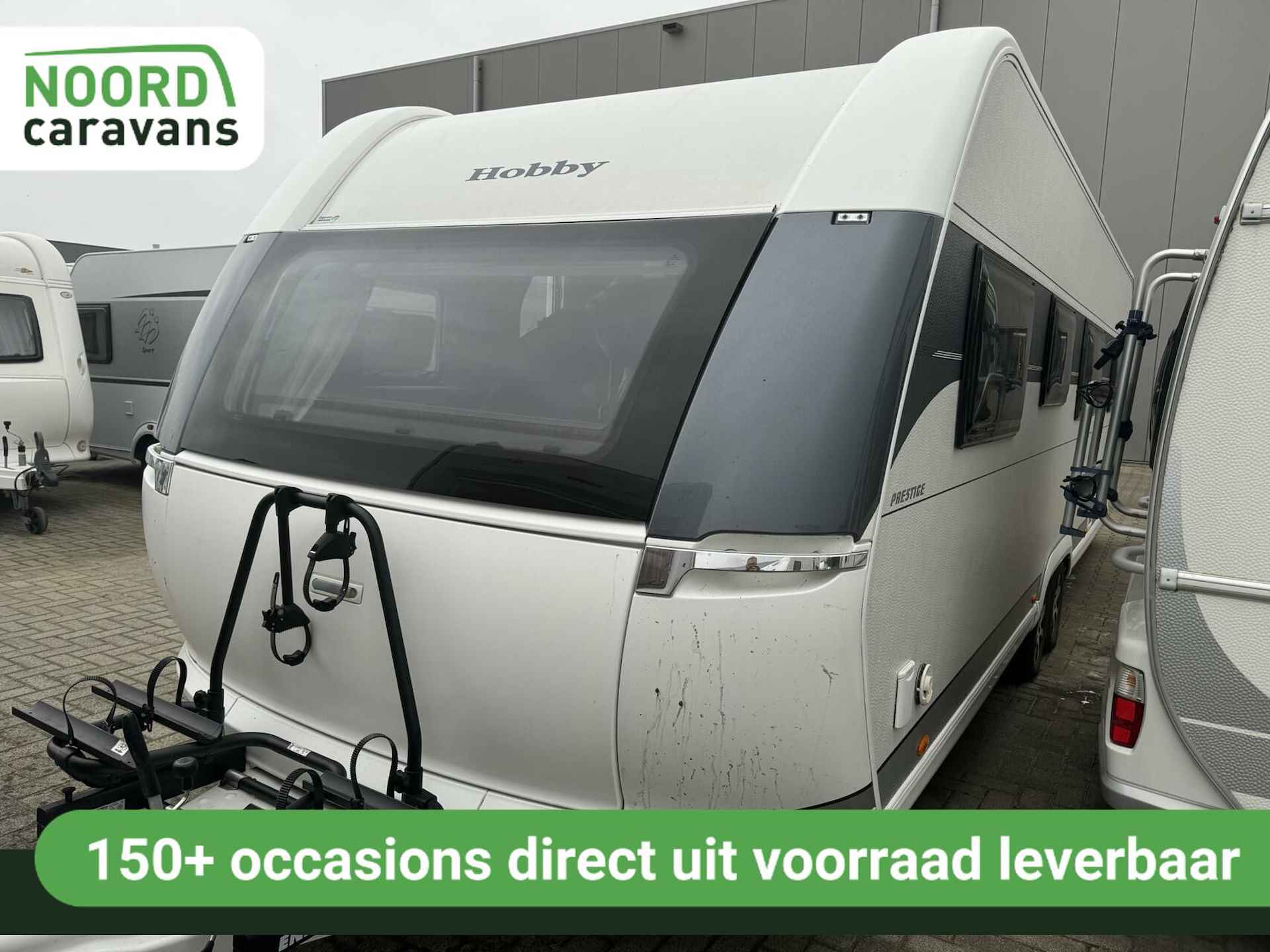 HOBBY PRESTIGE 720 KWFU XXL CARAVANSHOW 24,25,26 januari - 3/30