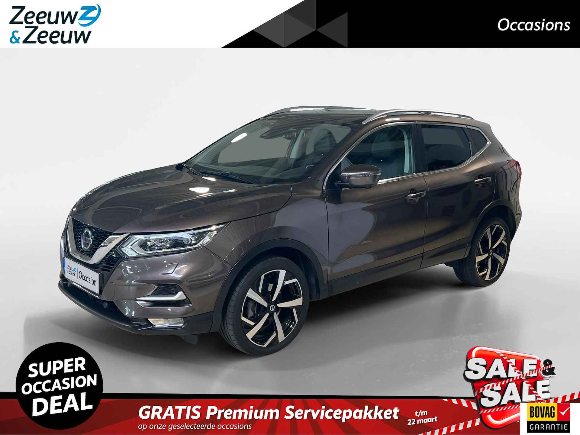 Nissan Qashqai 1.3 DIG-T Premium Edition  | Stoelverwarming | 360 graden camera | Panorama dak |