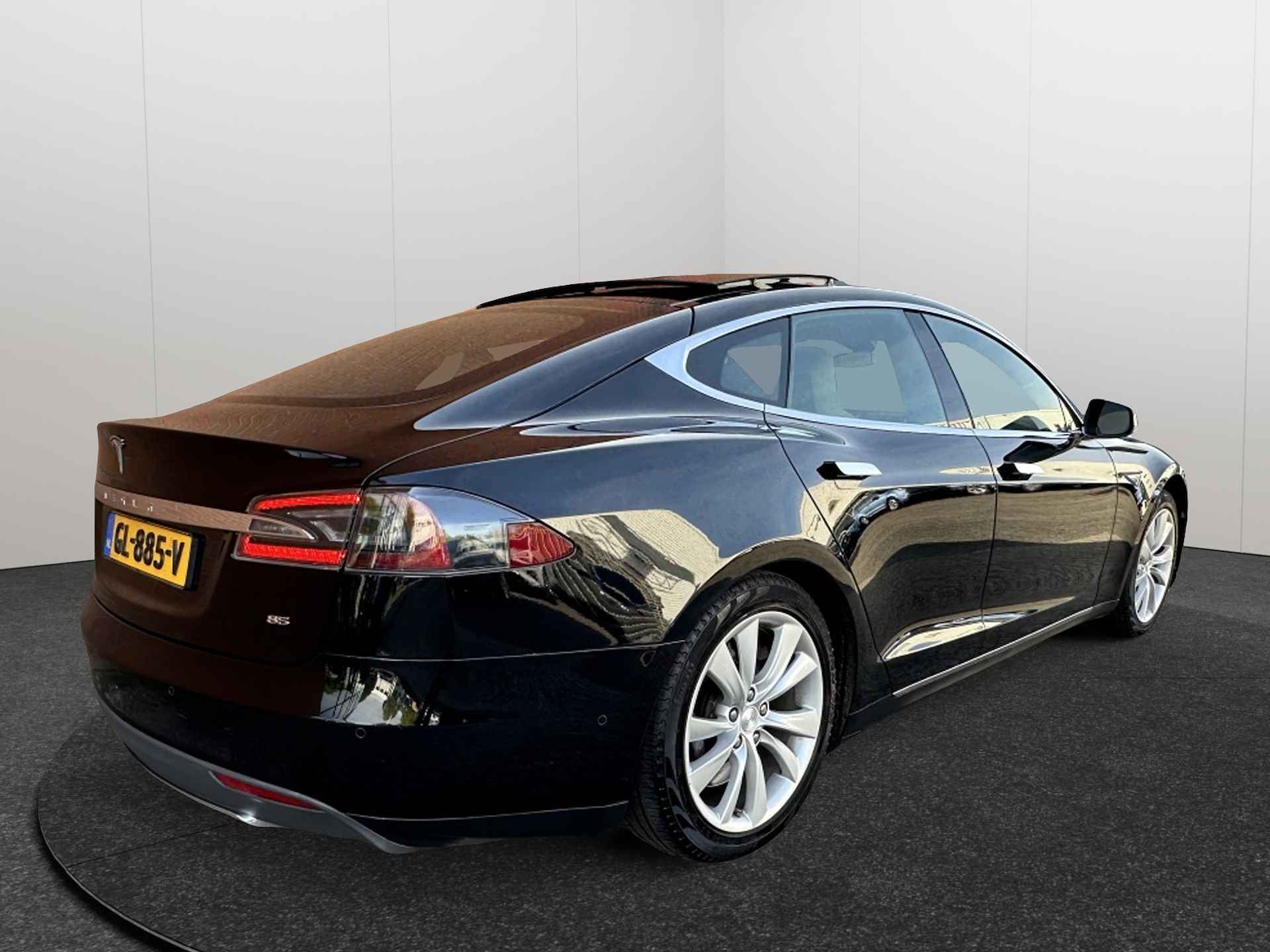 Tesla motors Model S 85 Base Lifetime Gratis Superchargen Leder Panorama Schuifdak - 3/42