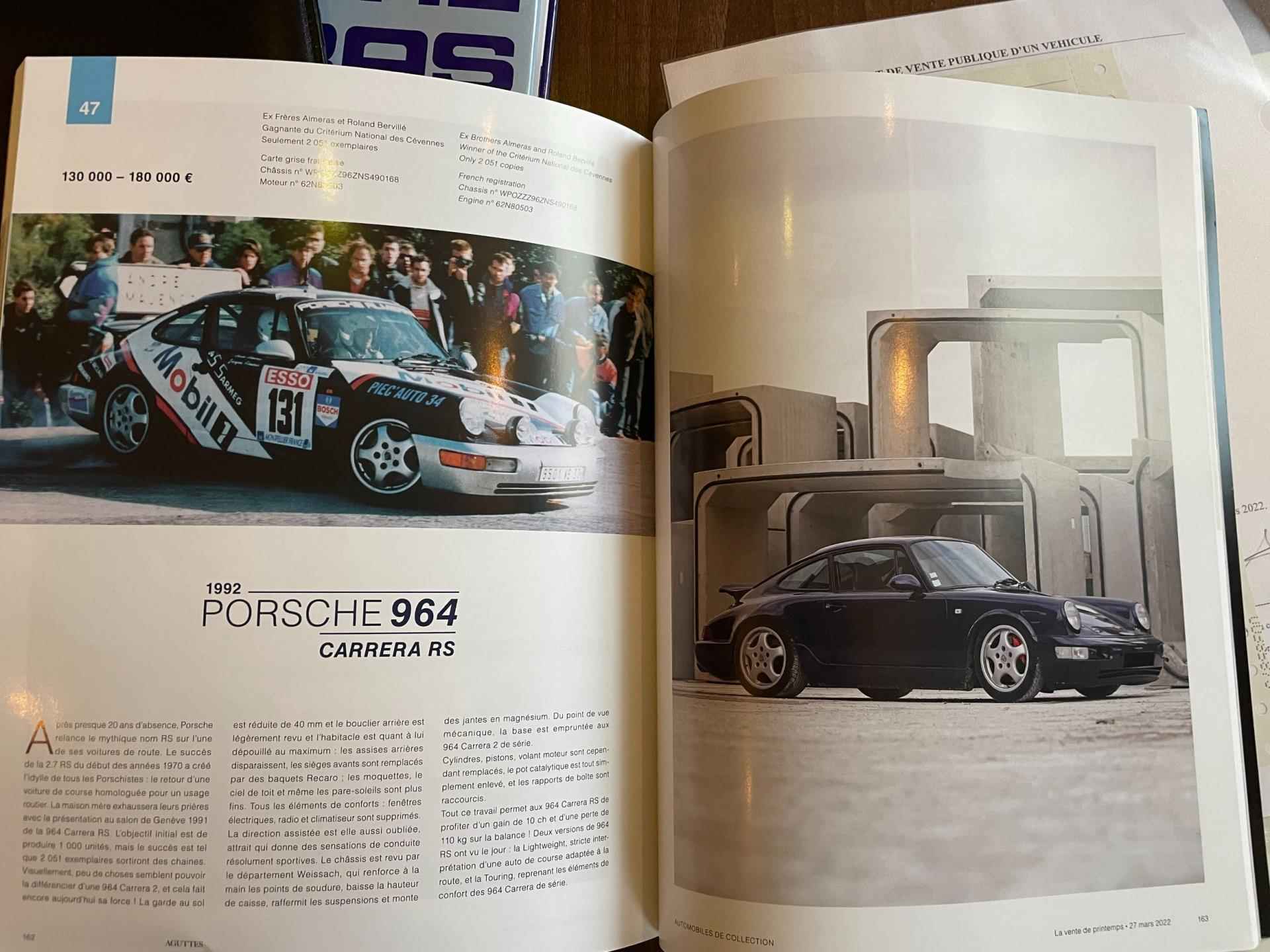 Porsche 911 3.6 Coupé RS - RACE HISTORIE - NL GELEVERD - - 11/21