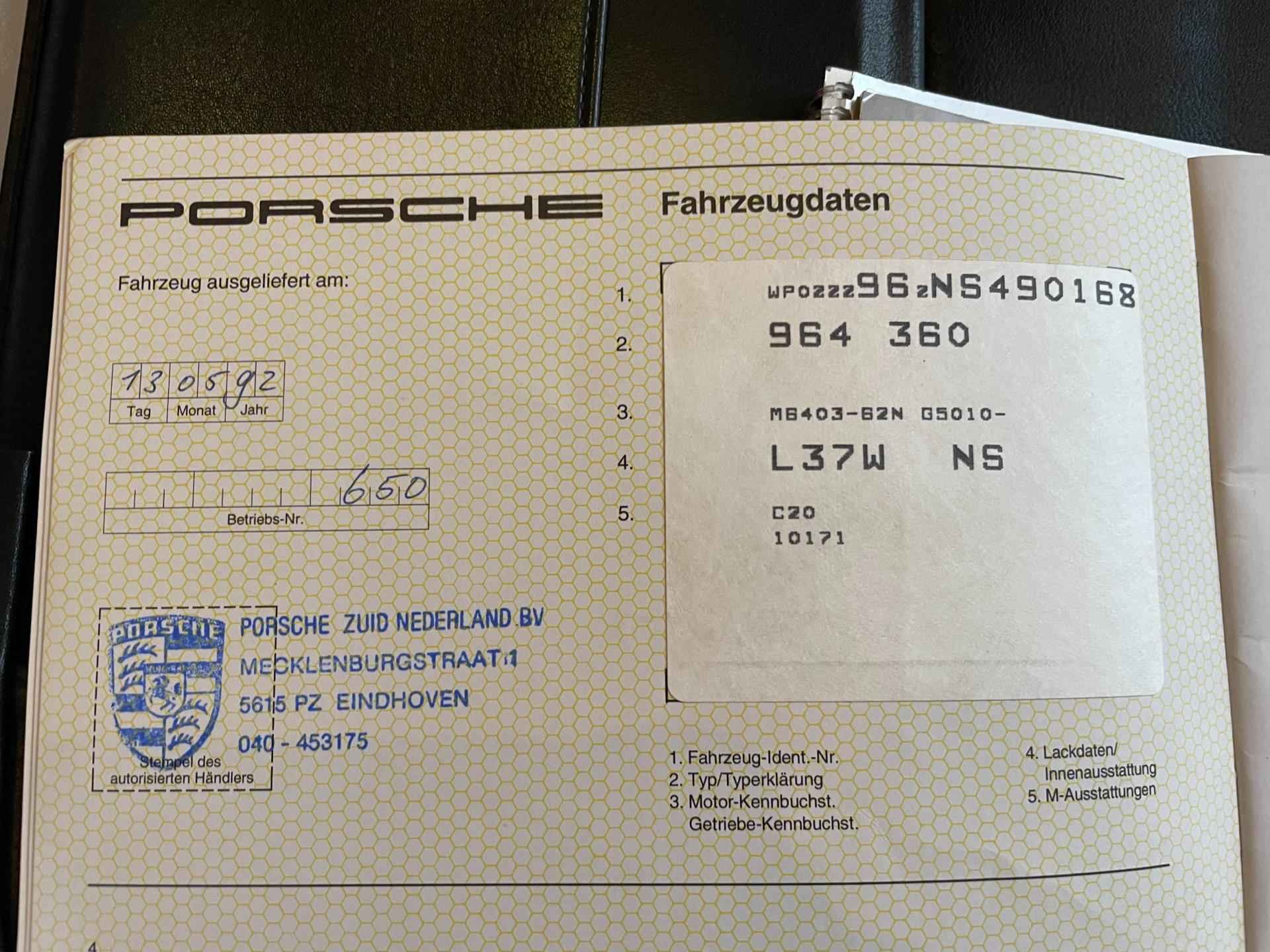 Porsche 911 3.6 Coupé RS - RACE HISTORIE - NL GELEVERD - - 16/21