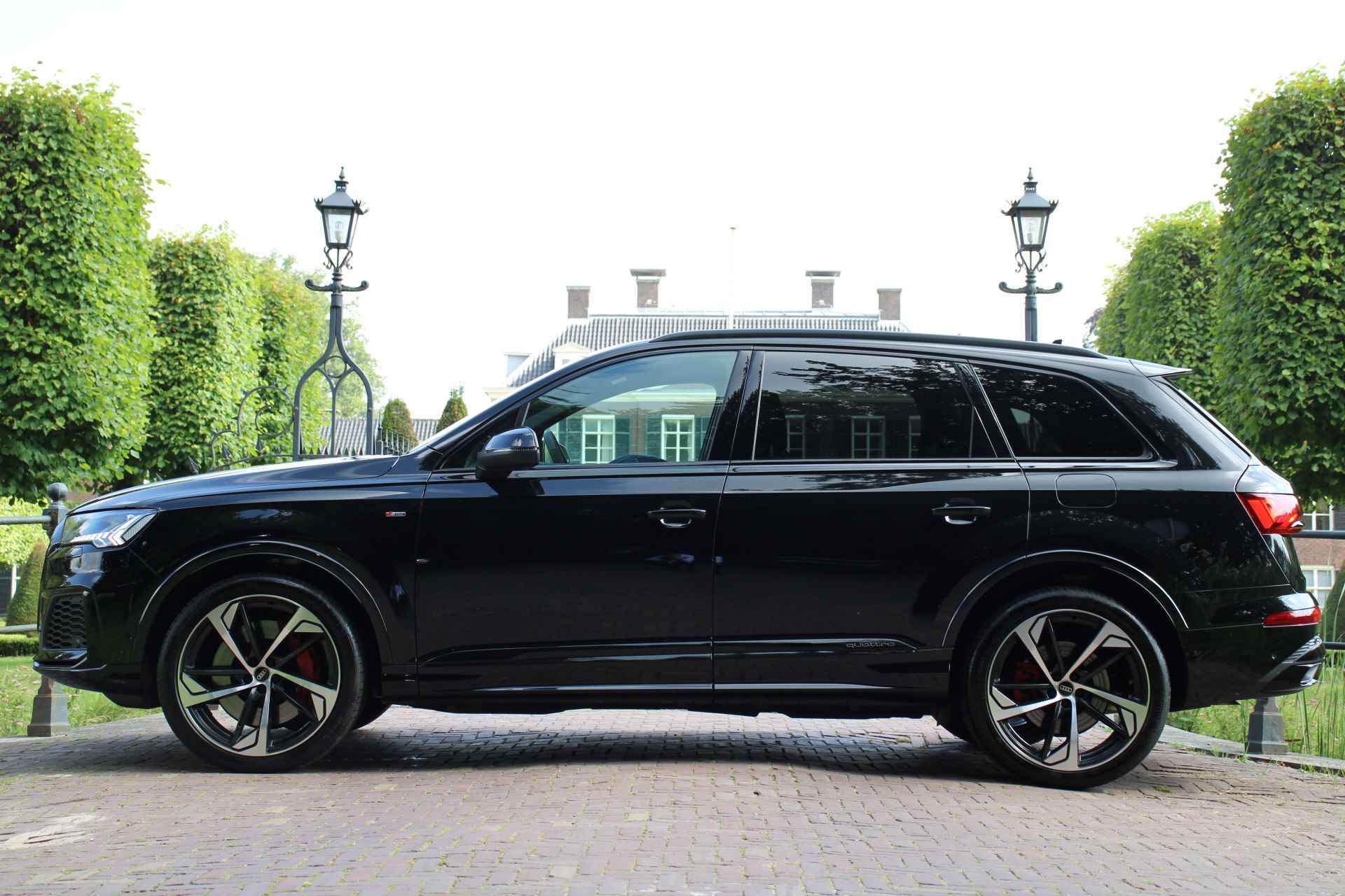 Audi Q7 60 TFSI E HYBRID QUATTRO S-LINE | LUCHTVERING | EL. TREKHAAK | ADAPTIVE CRUISE | LEDER | FULL LED | CAMERA | EL. ACHTEKLEP | PER - 2/55