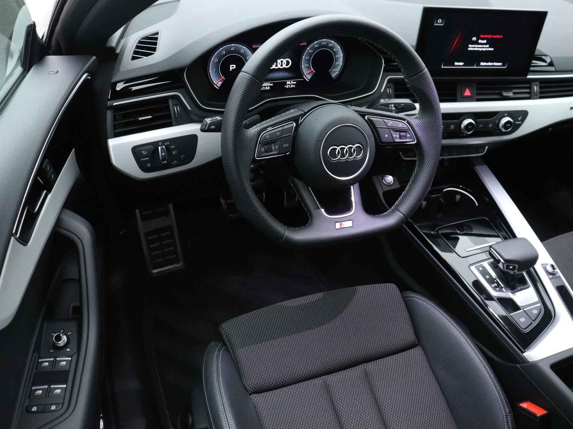 Audi A5 Sportback 40 TFSI quattro S edition 204 PK | Automaat | S-line | Panoramadak |  Navigatie | Massage | Virtual cockpit | Parkeersensoren | LED | Trekhaak | Keyless | Lichtmetalen velgen | Stoelverwarming |  Cruise control | - 9/32