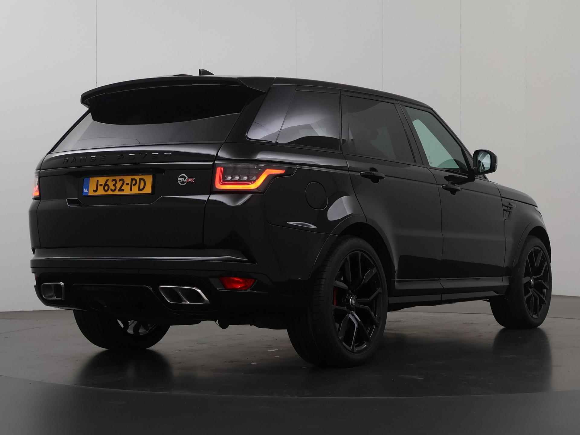 Land Rover Range Rover Sport 5.0 V8 SC SVR | Nieuwprijs € 232.000,-- | Volledig dealer onderhouden | Meridian Sound | 360 Camera | Panoramadak | Standverwarming | Pixel-Laser-LED | HUD | Luchtvering | Adaptieve Cruise Control | Softclose | - 3/58