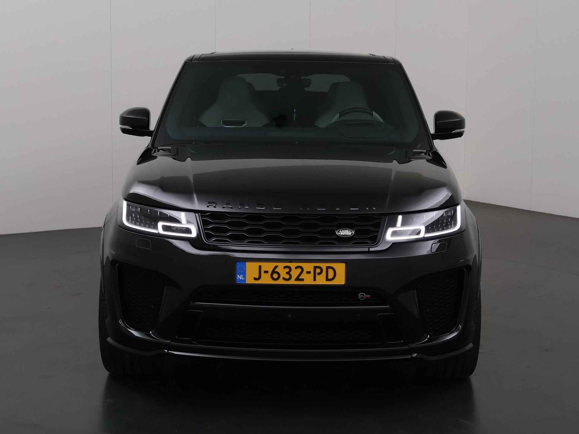 Land Rover Range Rover Sport 5.0 V8 SC SVR | Nieuwprijs € 232.000,-- | Volledig dealer onderhouden | Meridian Sound | 360 Camera | Panoramadak | Standverwarming | Pixel-Laser-LED | HUD | Luchtvering | Adaptieve Cruise Control | Softclose | - 4/58