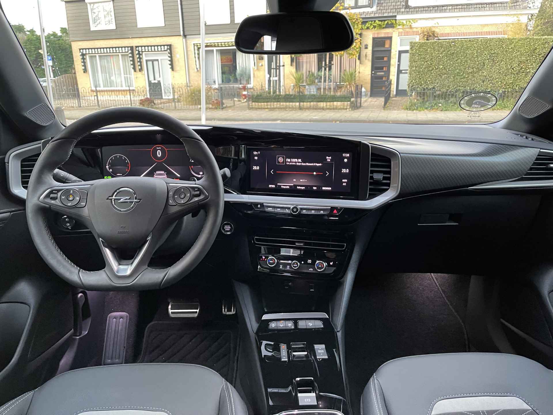 Opel Mokka 1.2 Turbo Ultimate Automaat/Leder Alcantara/Stoel en stuurverwarming. - 34/50