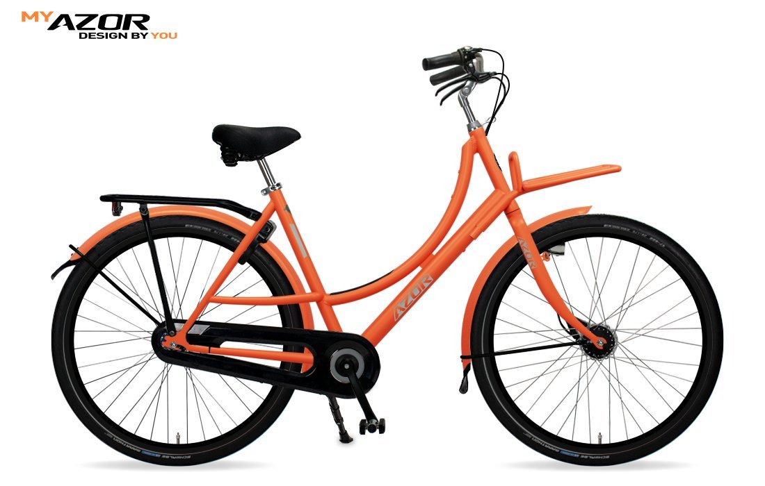 Azor Design by you - extra sterk Dames Oranje 49cm 2024