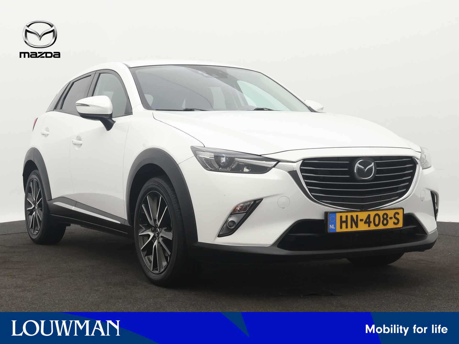 Mazda CX-3 2.0 SkyActiv-G 120 GT-M | Airco Aut. | Camera | Navigatie | LM velgen | Stoelverwarming | Bose | Parkeersensoren achter |