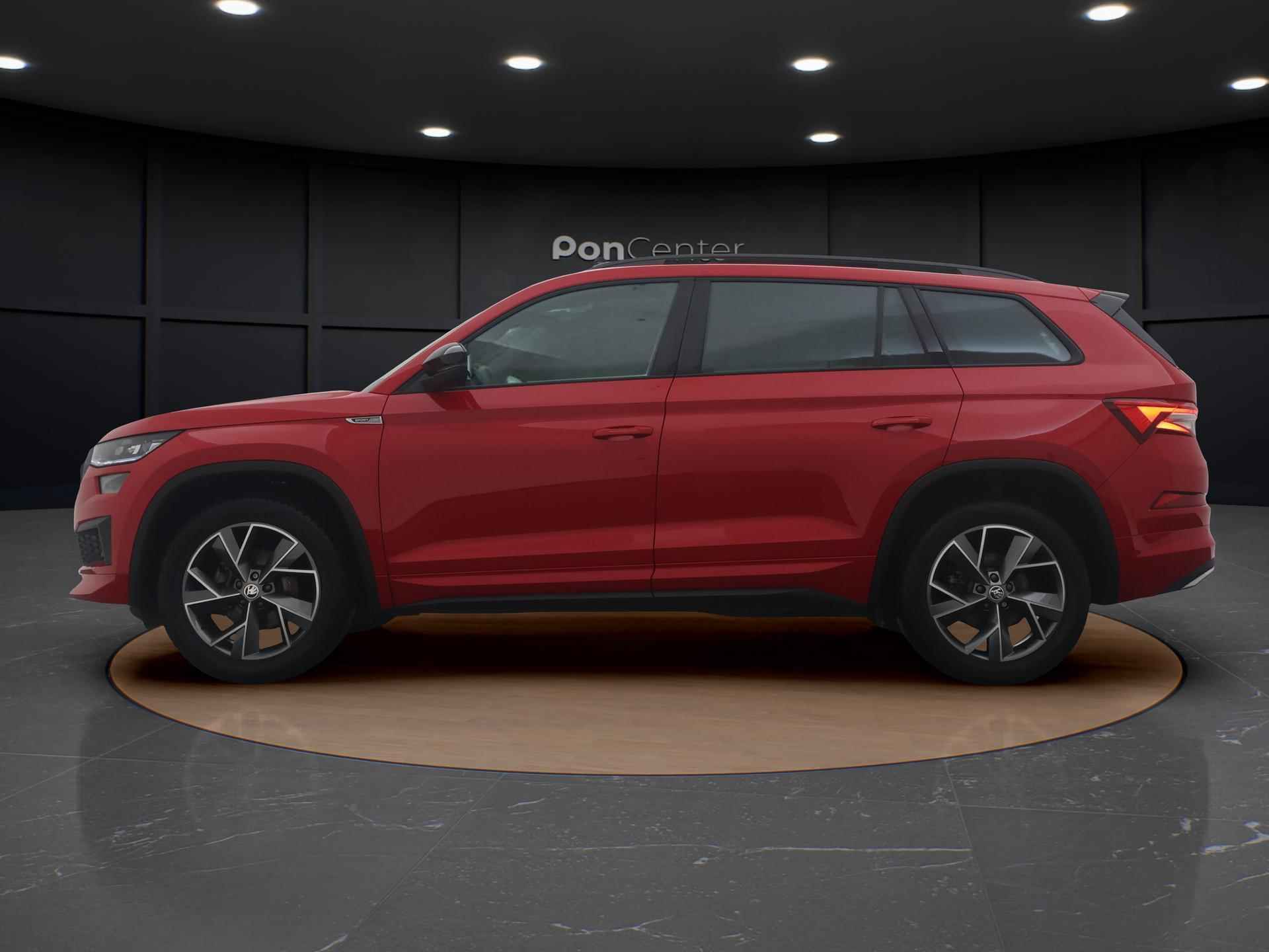 Skoda Kodiaq 1.5 TSI Sportline Business | Pano dak | Navigatie | Trekhaak | LED | Stoelverwarming | - 4/27