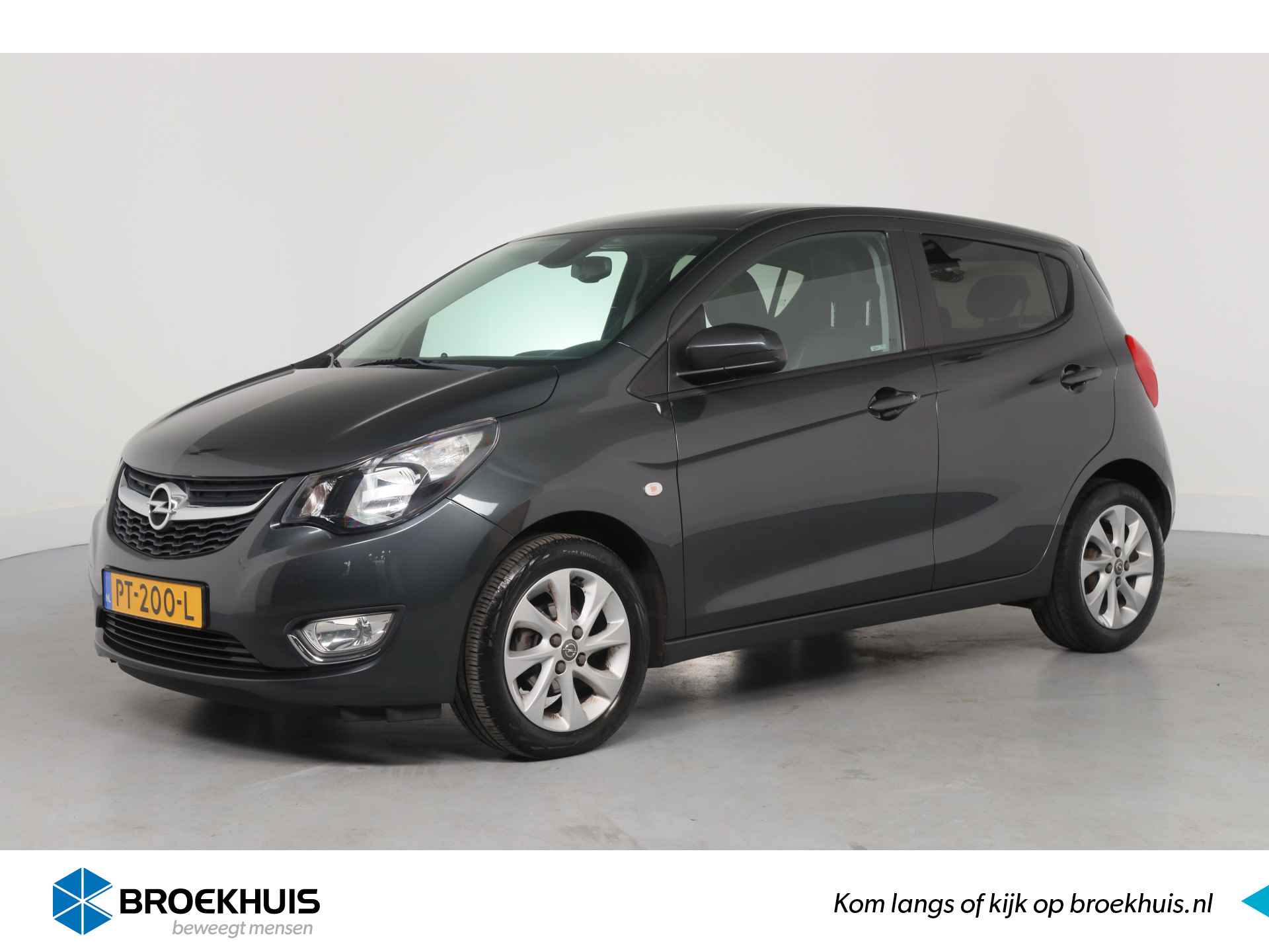 Opel KARL 1.0 ecoFLEX Innovation | Dealer Onderhouden! | Navi By App | Clima | Parkeersensoren | Cruise | Half Leder | Lichtmetalen velgen - 1/34