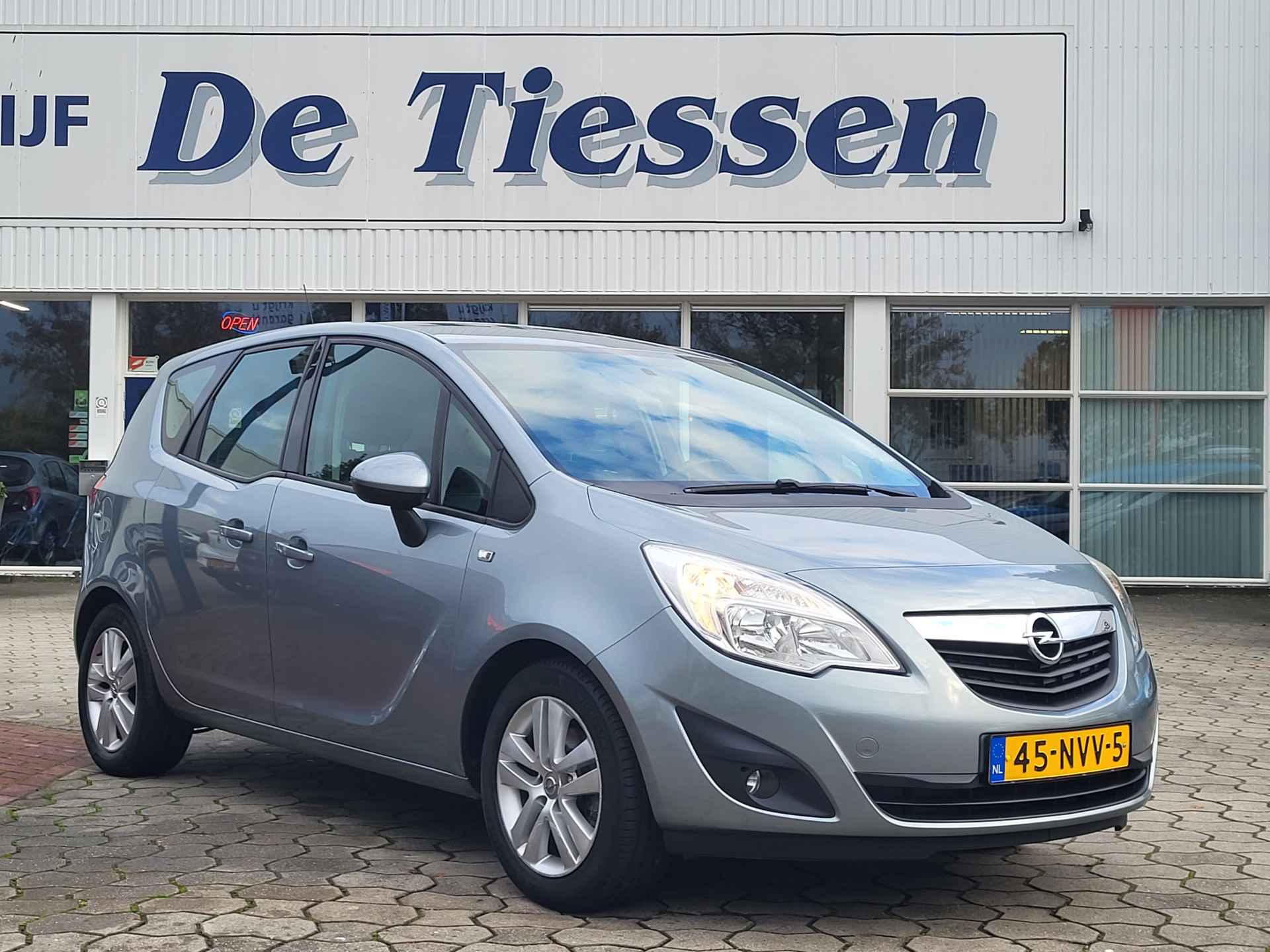 Opel Meriva 1.4 101 PK Edition+, Airco, Cruise, Trekhaak, Rijklaar met beurt & garantie! - 18/24