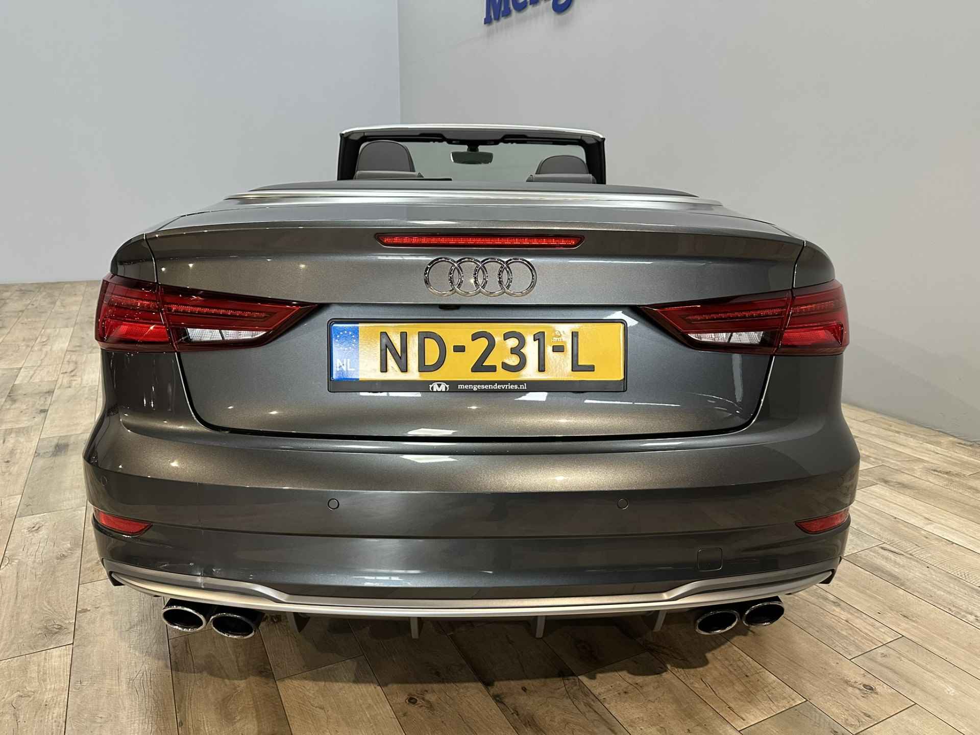 Audi A3 Cabriolet 2.0 TFSI S3 quattro Pro Line Plus NL Auto | Airco ECC | LED | Virtual | B&O | Leer | Nekverwarming | Camera | 19" velgen | Navigatie | Cruise Control | Isofix | NAP | - 4/52