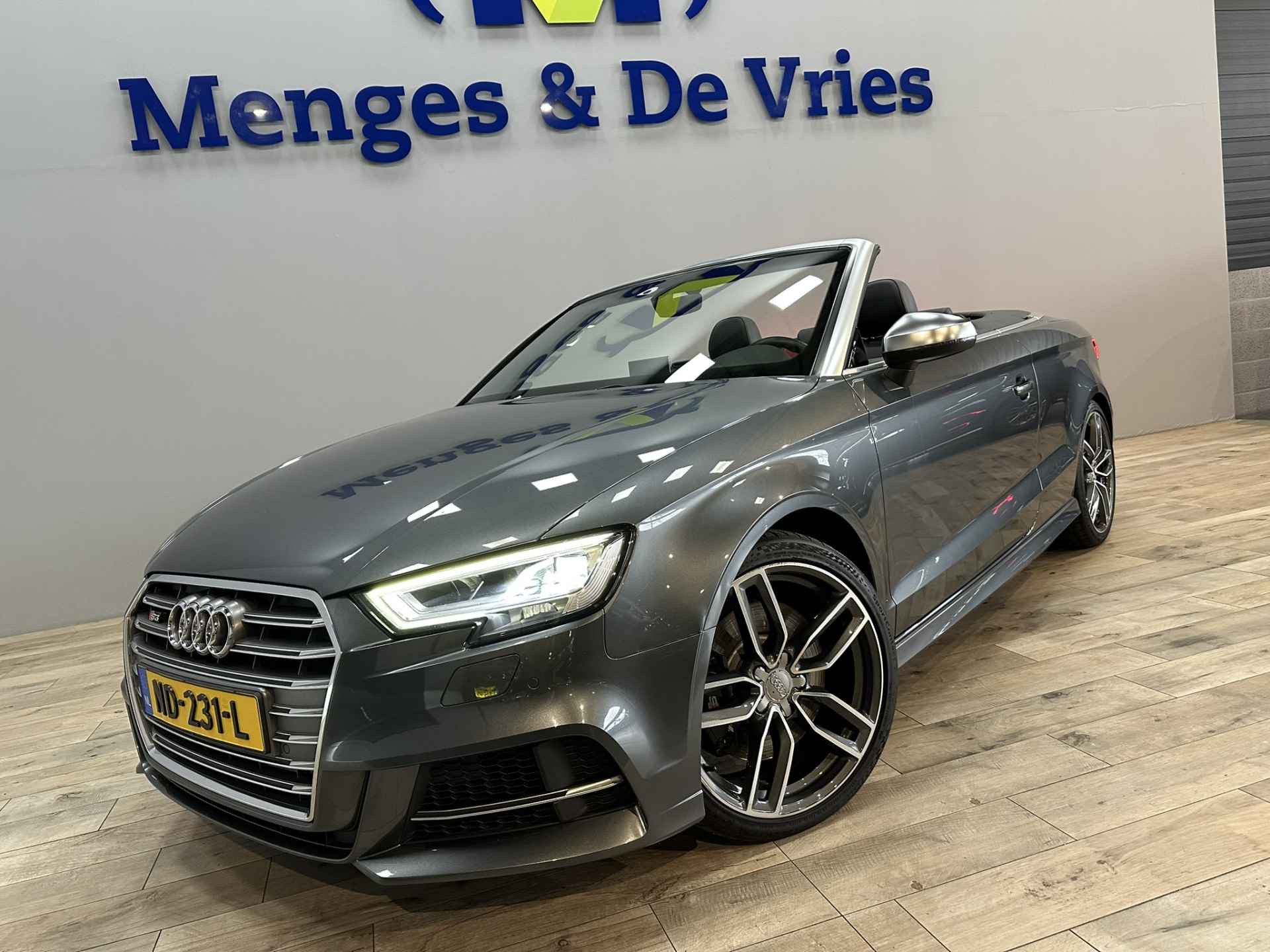 Audi A3 Cabriolet 2.0 TFSI S3 quattro Pro Line Plus NL Auto | Airco ECC | LED | Virtual | B&O | Leer | Nekverwarming | Camera | 19" velgen | Navigatie | Cruise Control | Isofix | NAP | - 43/52