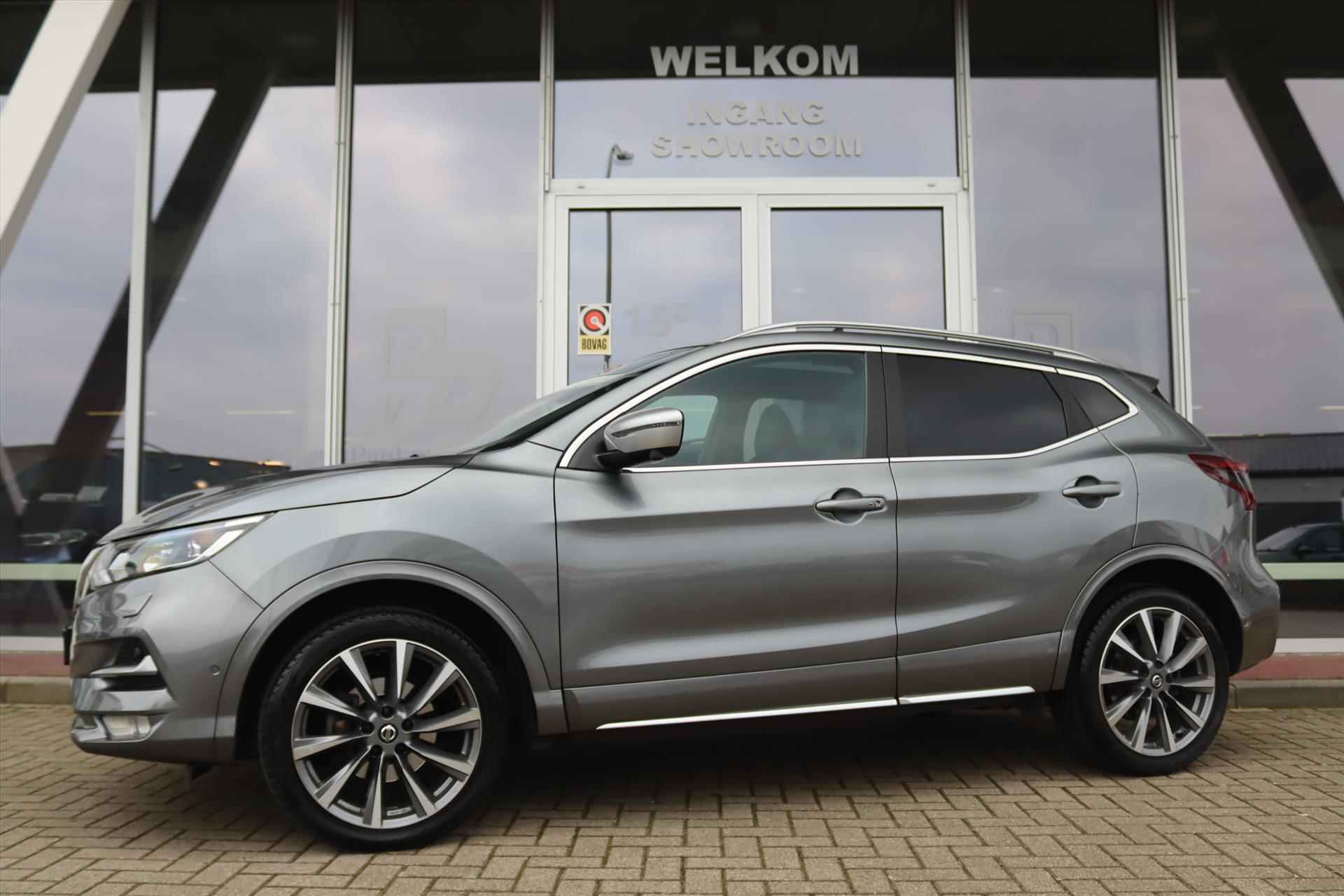 Nissan Qashqai 1.3 DIG-T 160PK AUTOMAAT TEKNA+ DYNAMIC Panodak | Trekhaak | Adapt.Cruise | Electr.Stoel | Leer | 360 Camera | Bose Audio | 19 Inch Lm | - 4/60