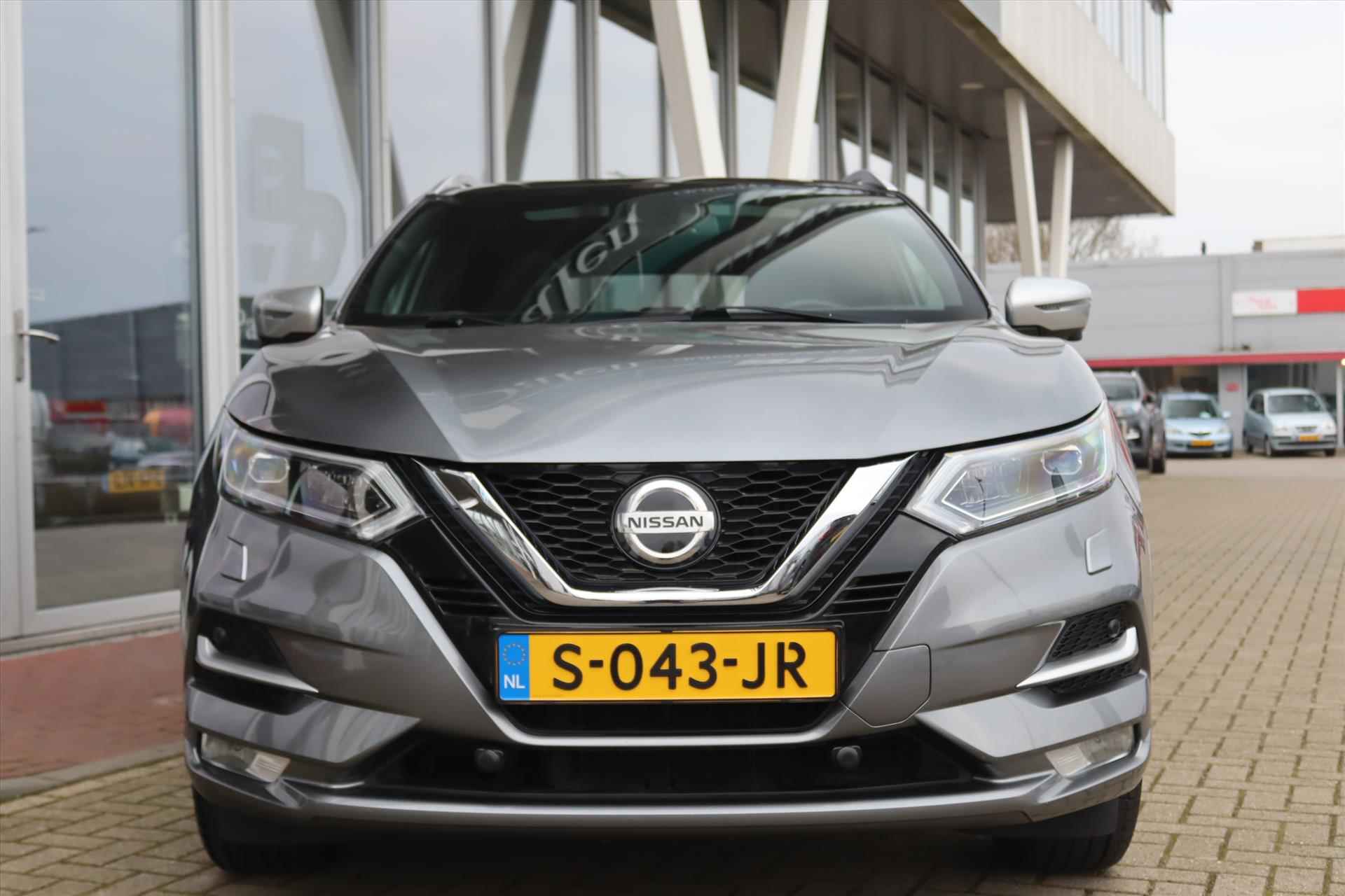 Nissan Qashqai 1.3 DIG-T 160PK AUTOMAAT TEKNA+ DYNAMIC Panodak | Trekhaak | Adapt.Cruise | Electr.Stoel | Leer | 360 Camera | Bose Audio | 19 Inch Lm | - 44/60