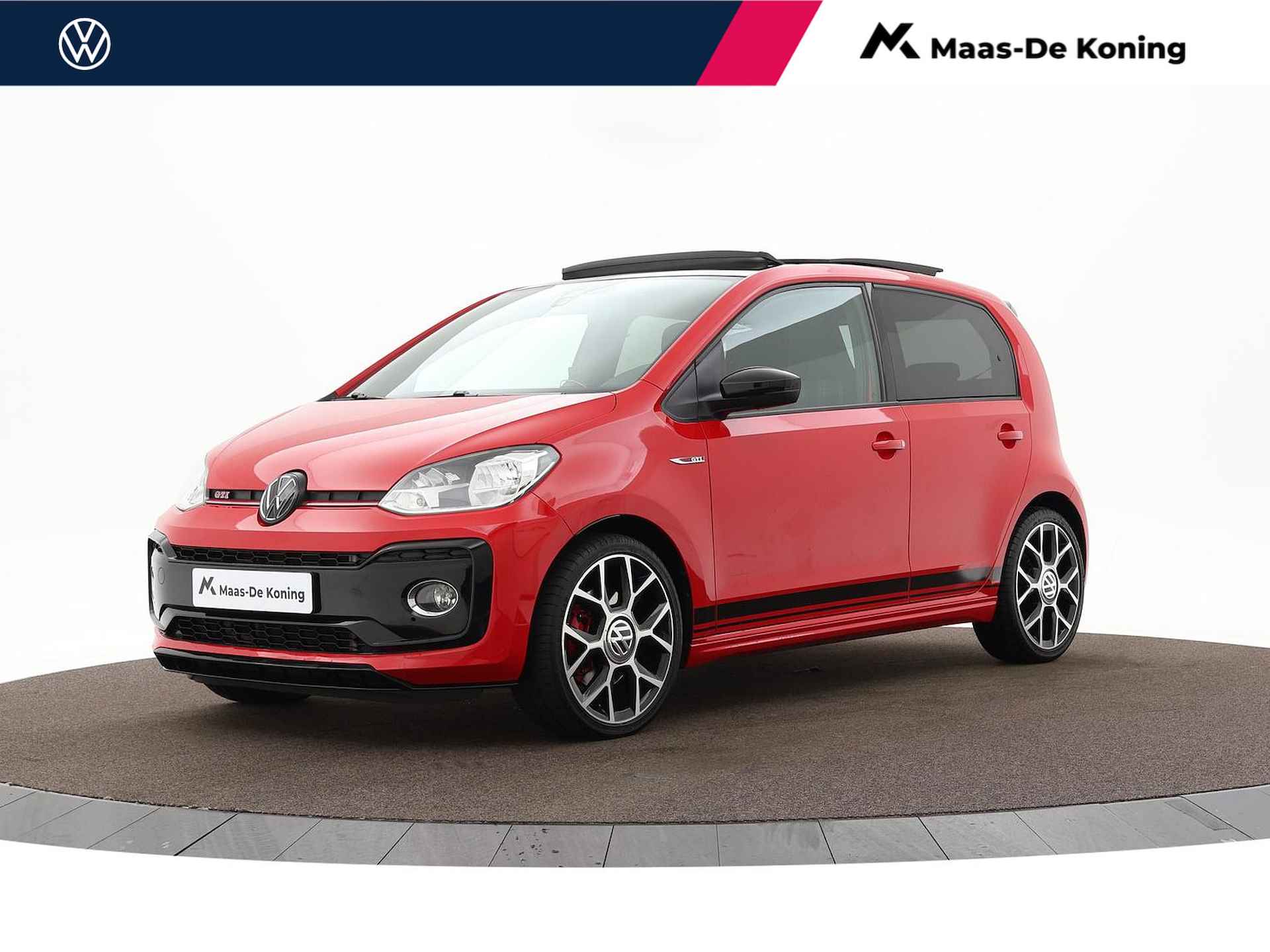 Volkswagen Up! 1.0 TSI 115pk GTI · Panoramadak · BEATS Audio · Camera · Clima · Stoelverwarming · 17'' · Cruise Control · Regen/lichtsensor ·